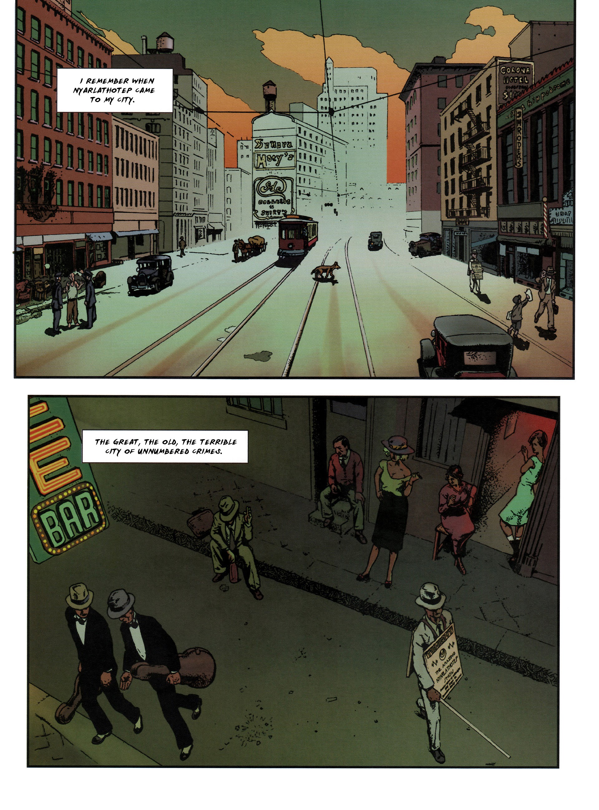 Read online Nyarlathotep comic -  Issue # Full - 19