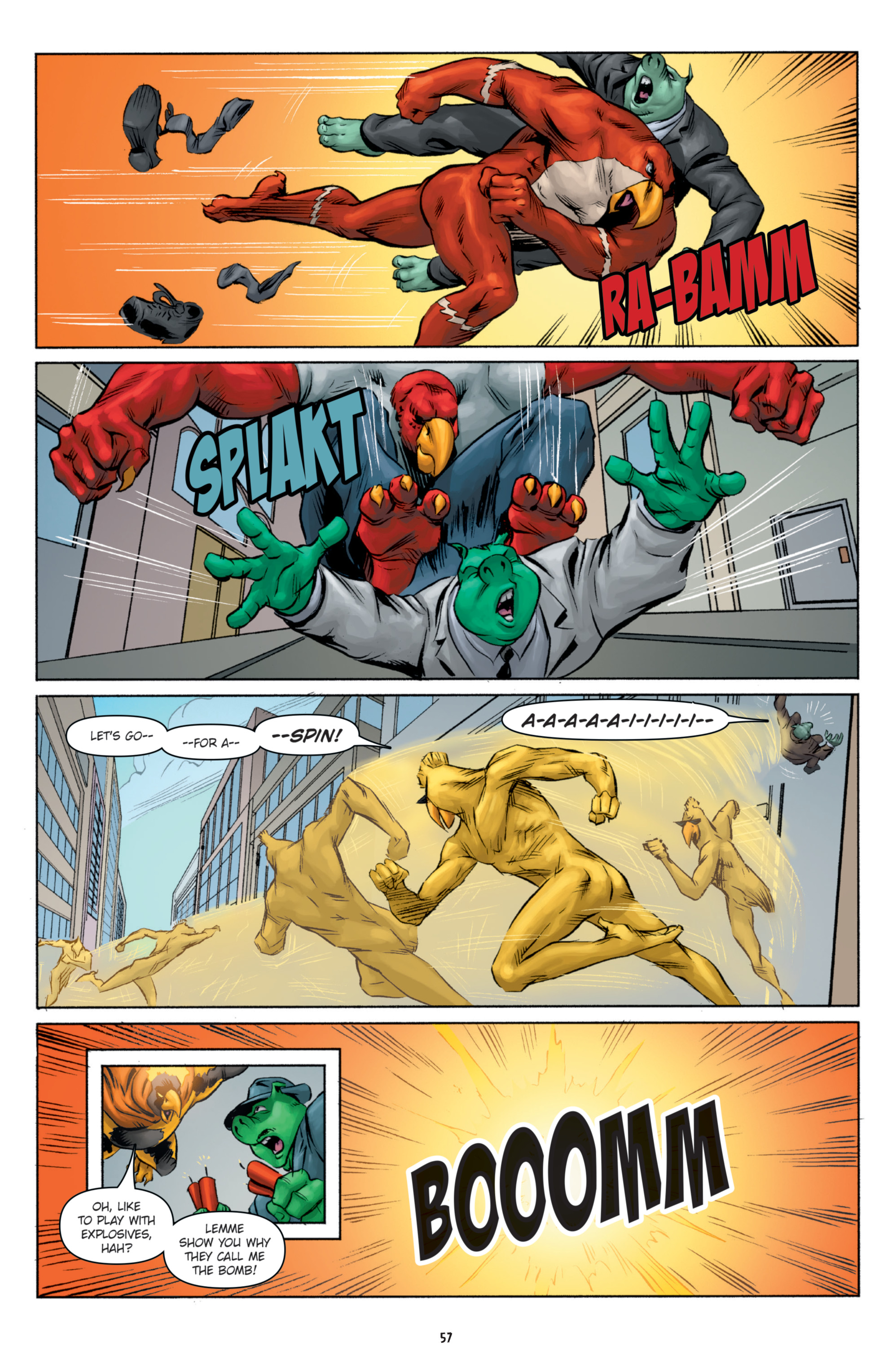Read online Super Angry Birds comic -  Issue # TPB - 57