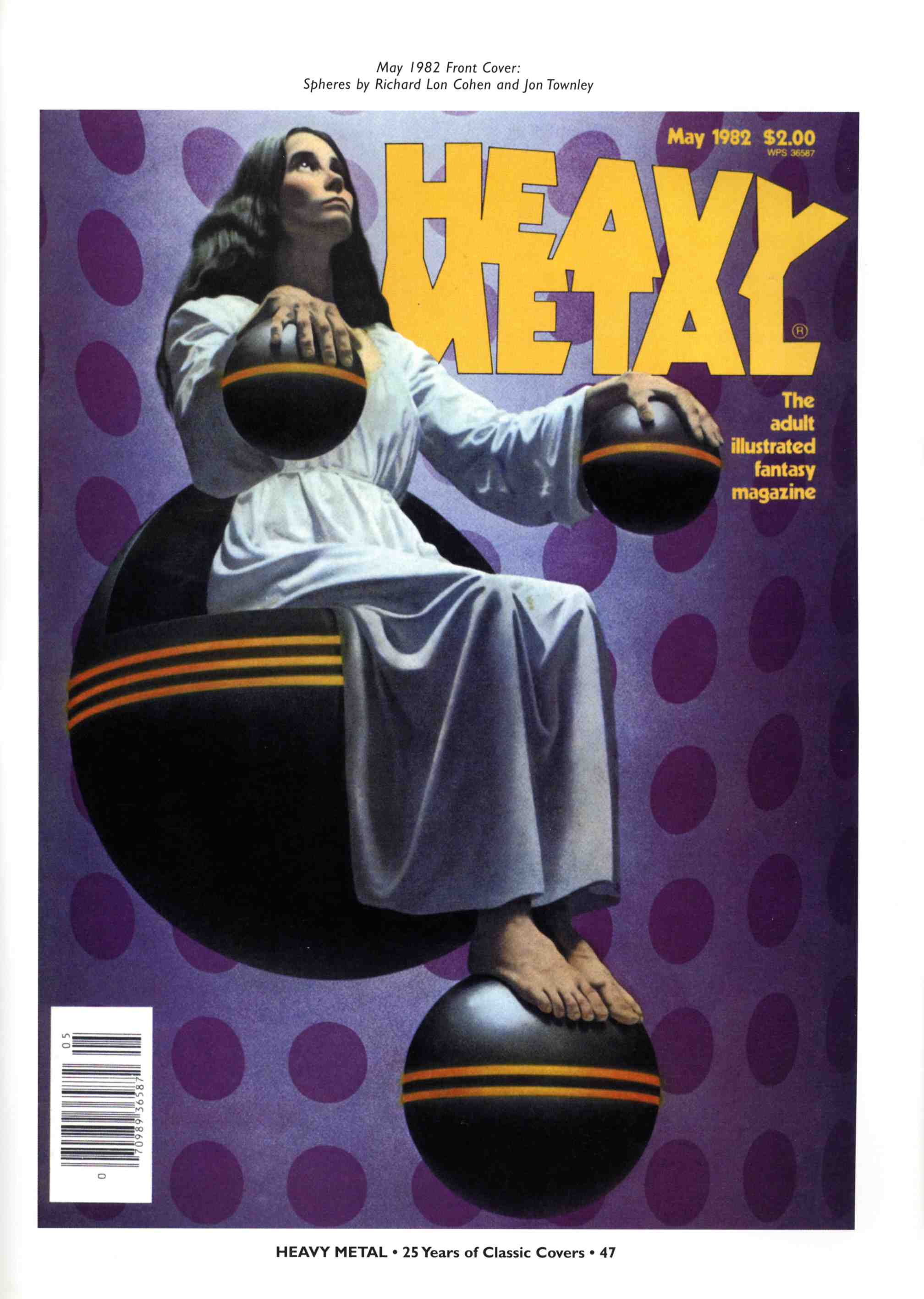 Read online Heavy Metal: 25 Years of Classic Covers comic -  Issue # TPB - 53
