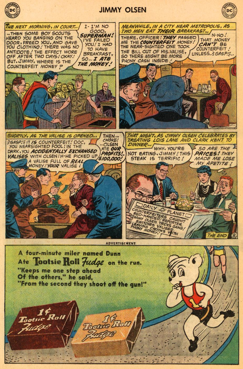 Read online Superman's Pal Jimmy Olsen comic -  Issue #38 - 32