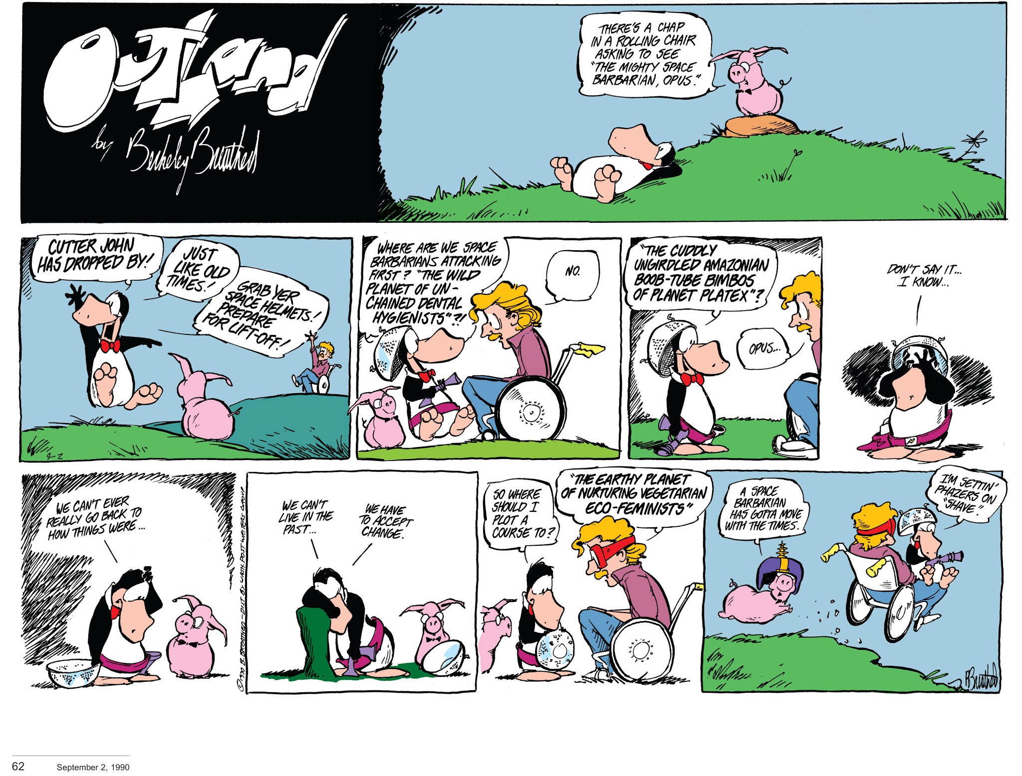 Read online Berkeley Breathed’s Outland comic -  Issue # TPB (Part 1) - 63