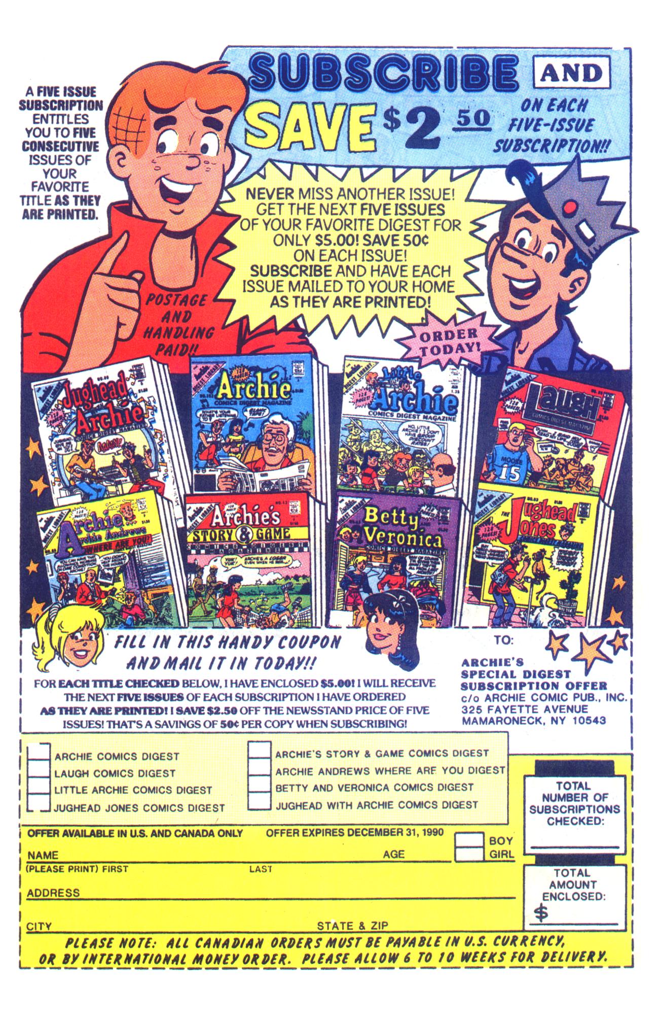 Read online Archie Giant Series Magazine comic -  Issue #613 - 28