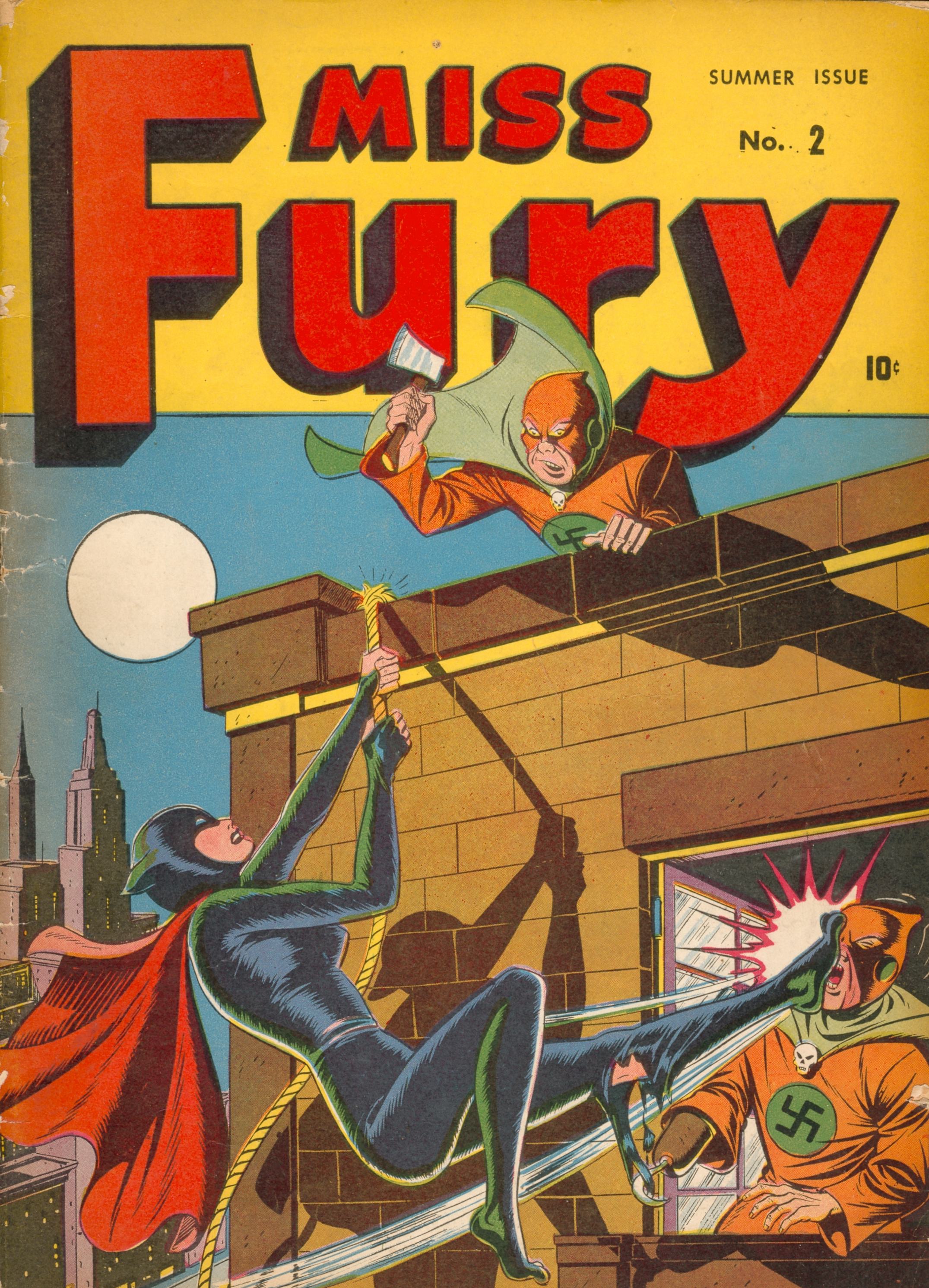 Read online Miss Fury (1942) comic -  Issue #2 - 1