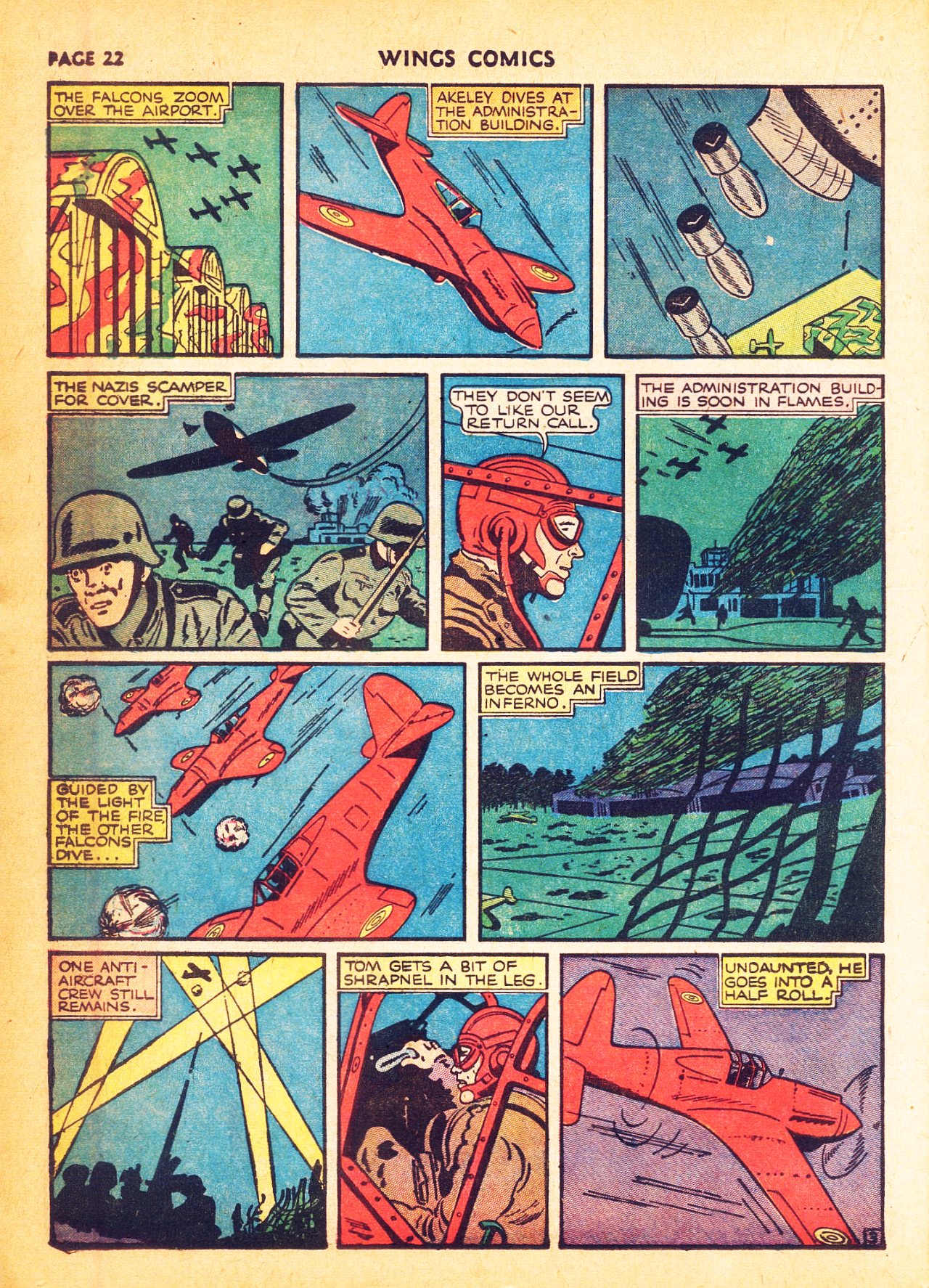 Read online Wings Comics comic -  Issue #4 - 24