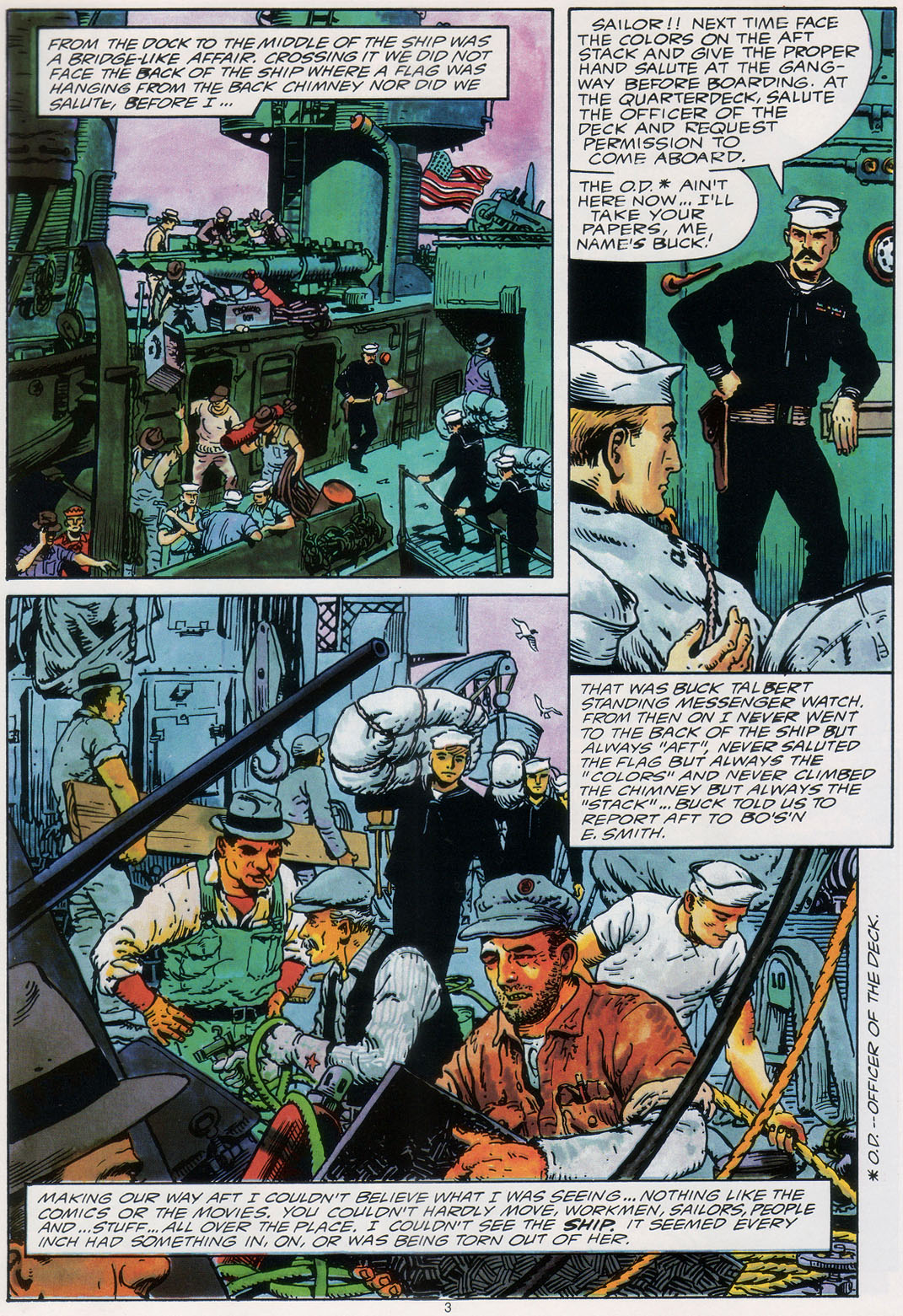 Read online Marvel Graphic Novel comic -  Issue #30 - A Sailor's Story - 9