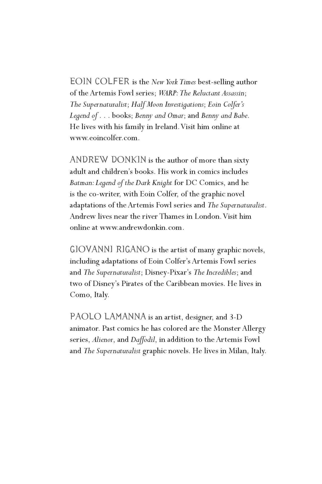 Read online Artemis Fowl: The Opal Deception comic -  Issue # TPB - 115