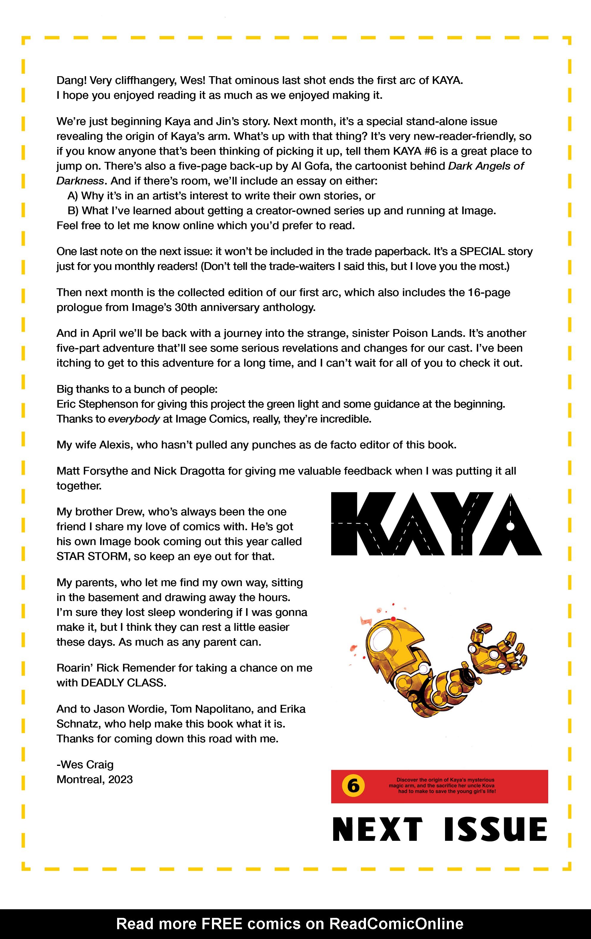 Read online Kaya comic -  Issue #5 - 29