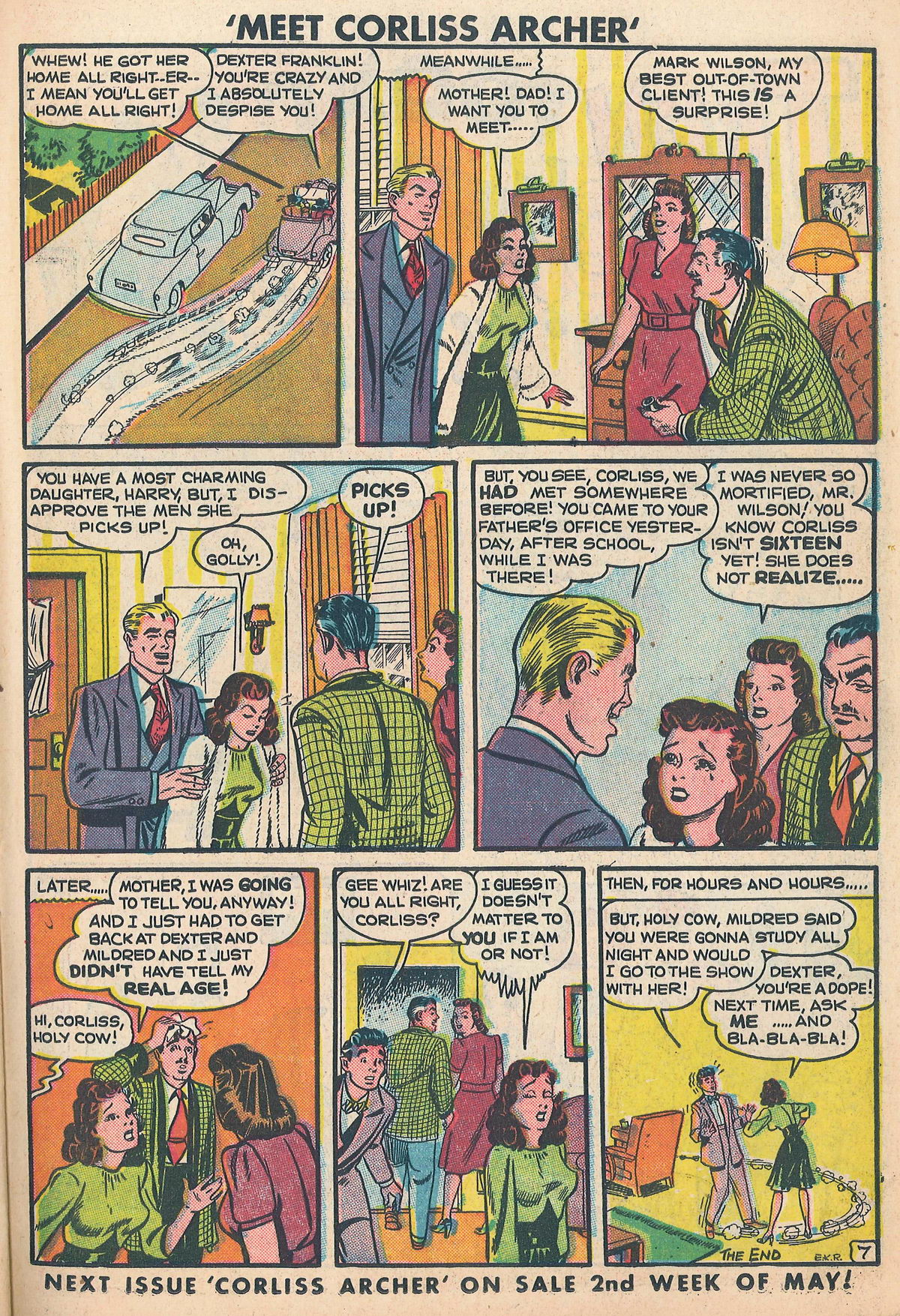 Read online Meet Corliss Archer comic -  Issue #2 - 27