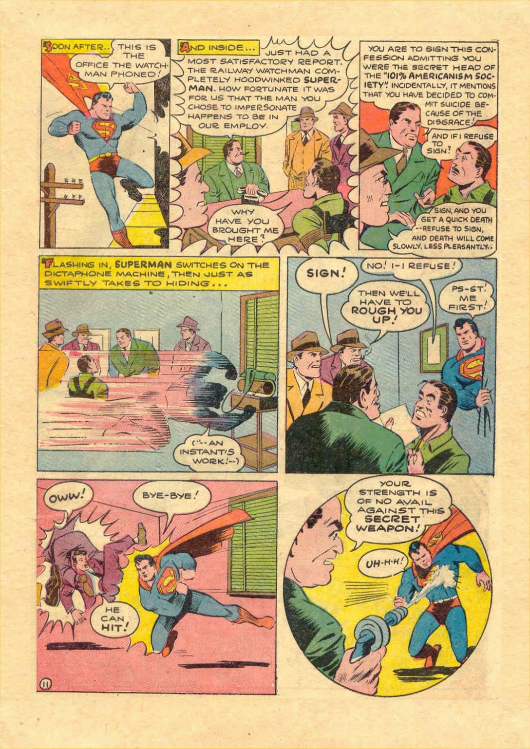 Read online Superman (1939) comic -  Issue #25 - 12