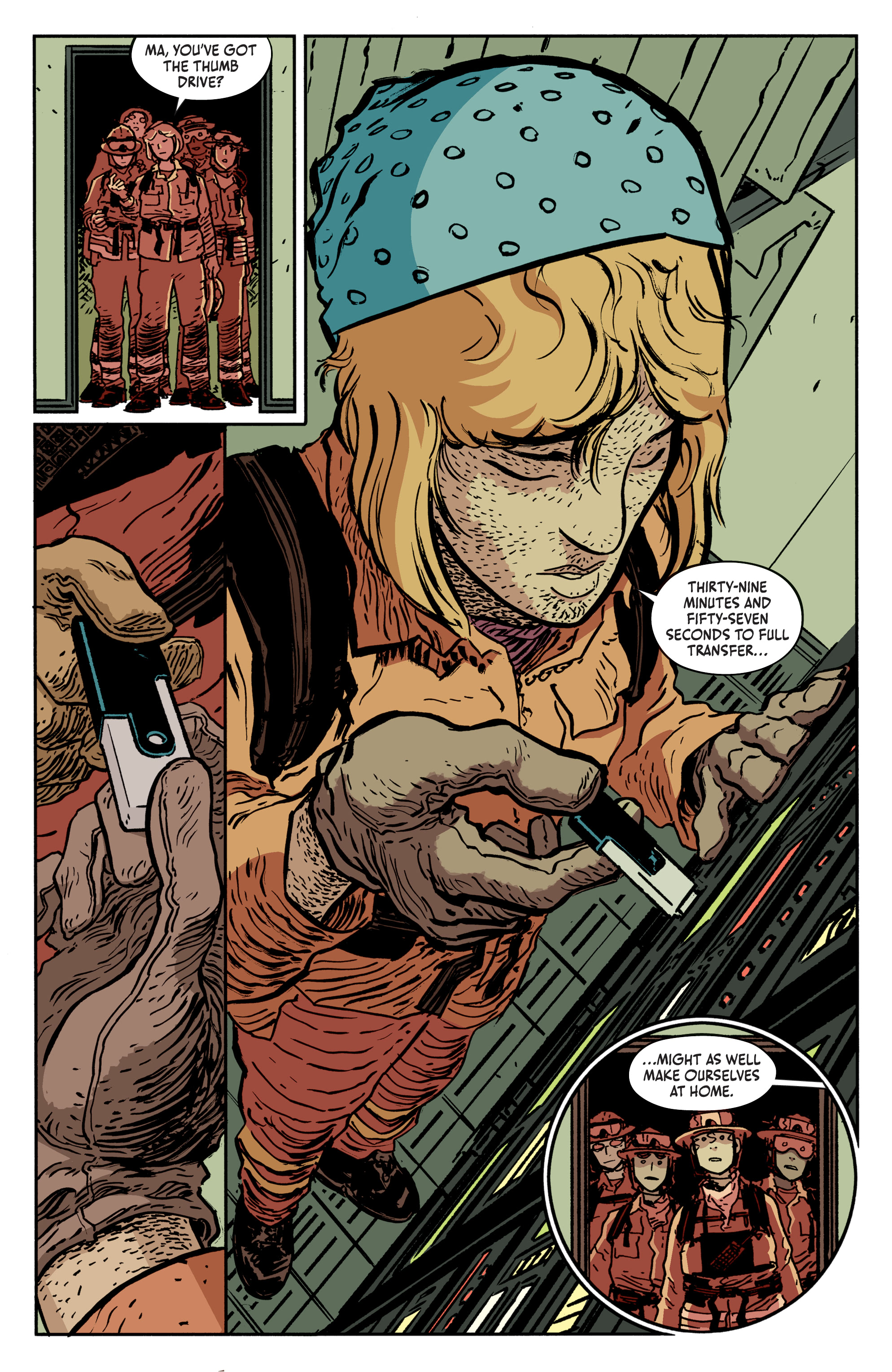 Read online Dark Spaces: Wildfire comic -  Issue #2 - 19