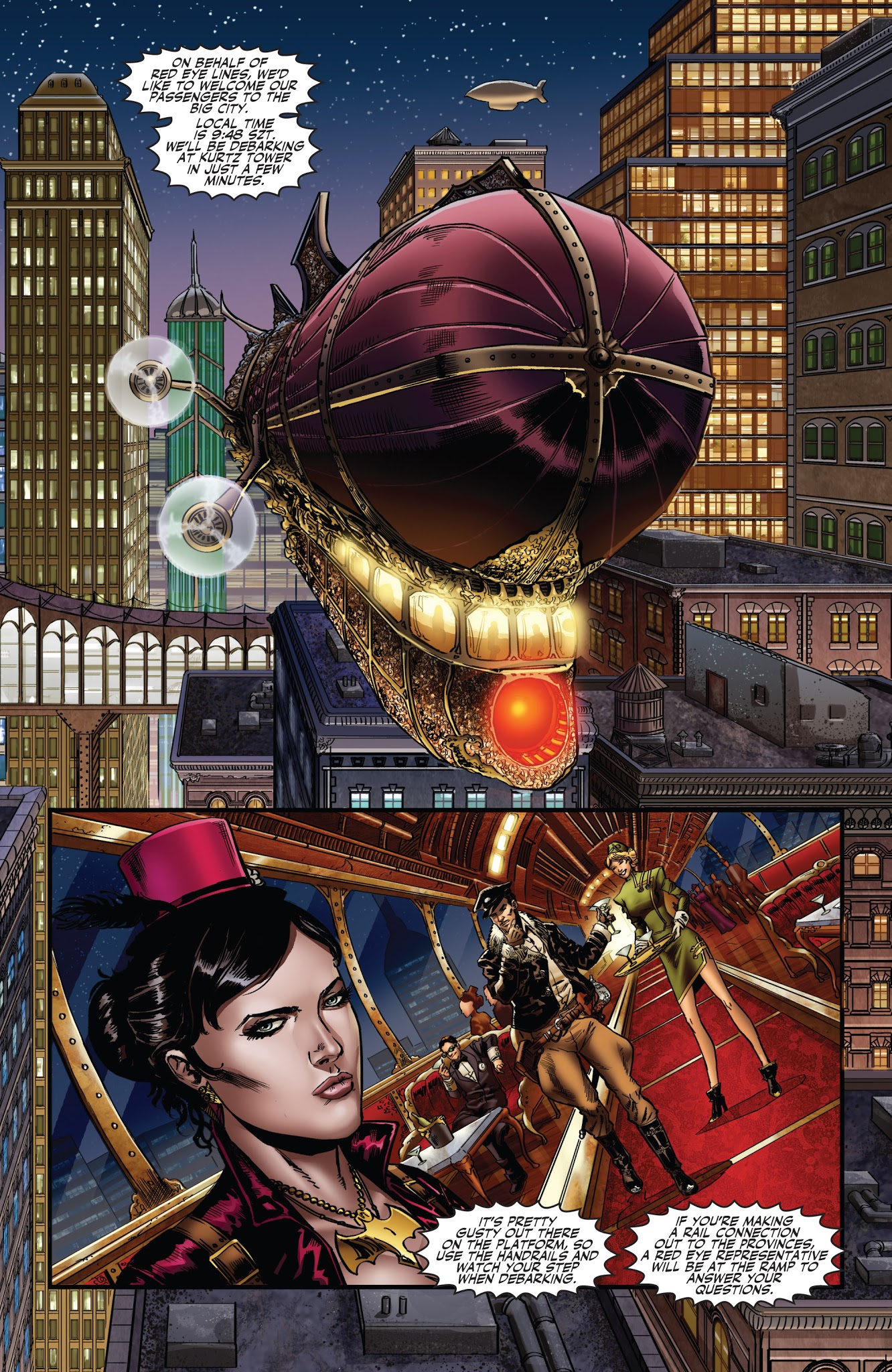 Read online Legenderry: Vampirella comic -  Issue #1 - 5