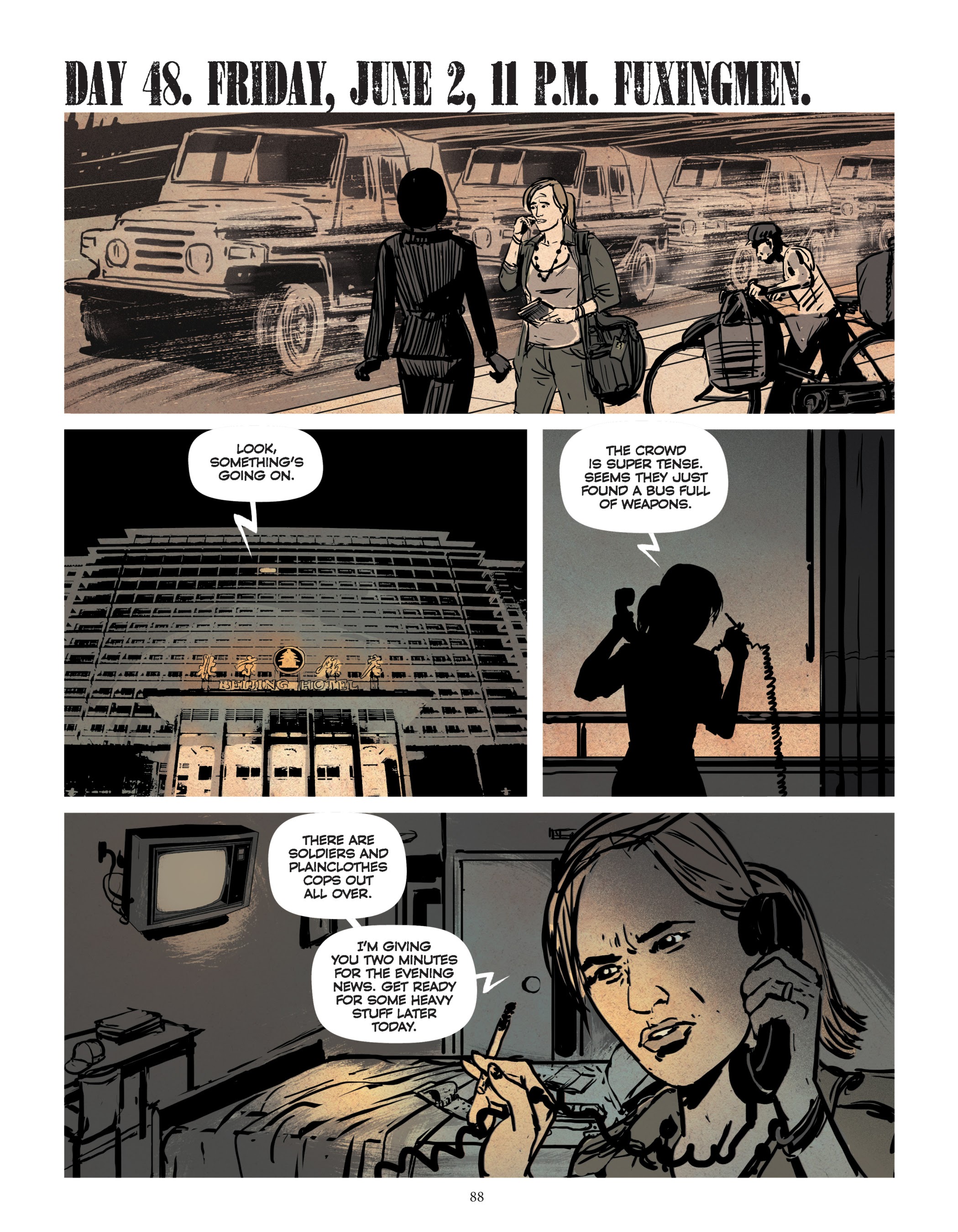 Read online Tiananmen 1989: Our Shattered Hopes comic -  Issue # TPB - 91