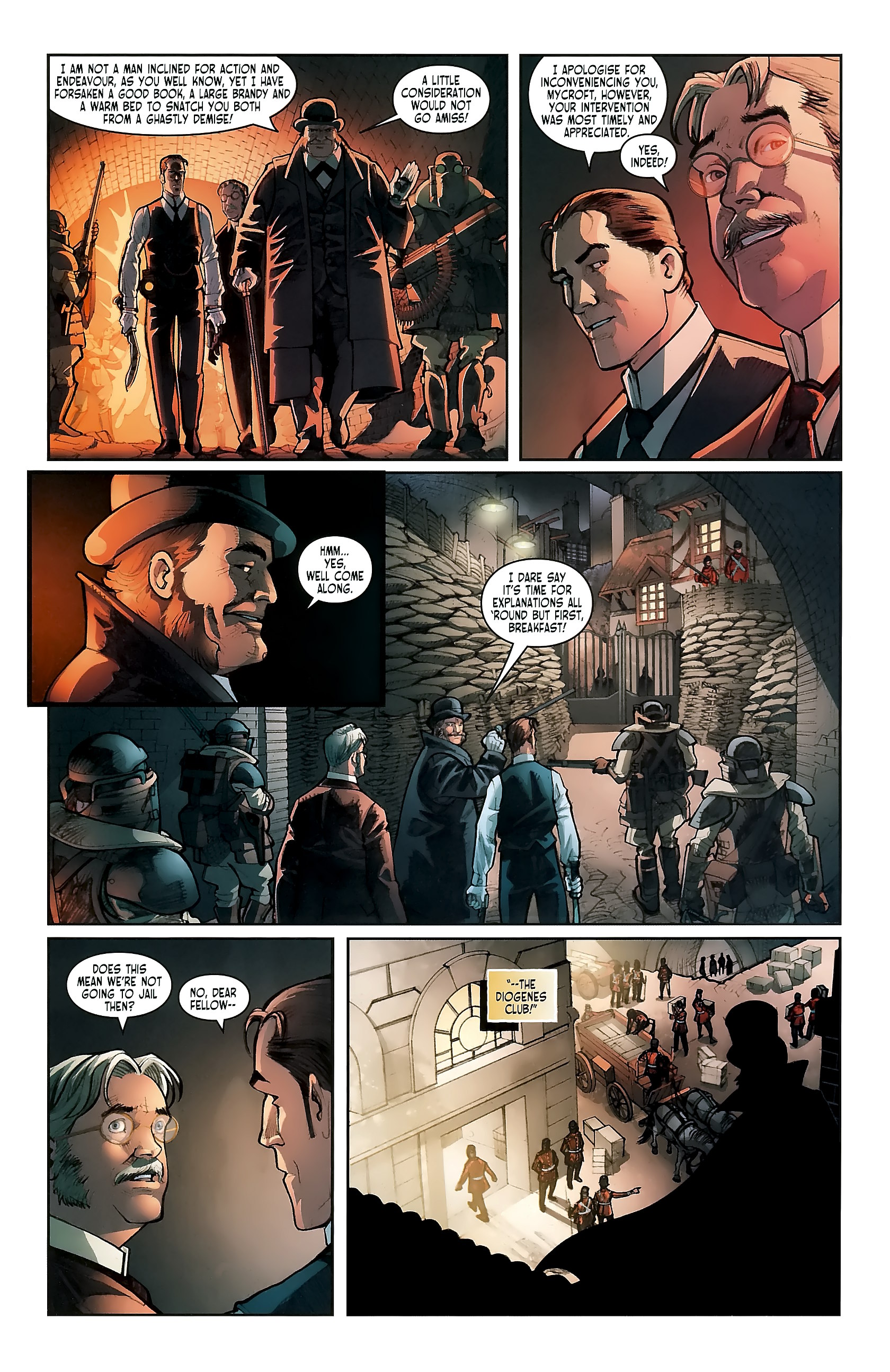 Read online Victorian Undead comic -  Issue #2 - 21