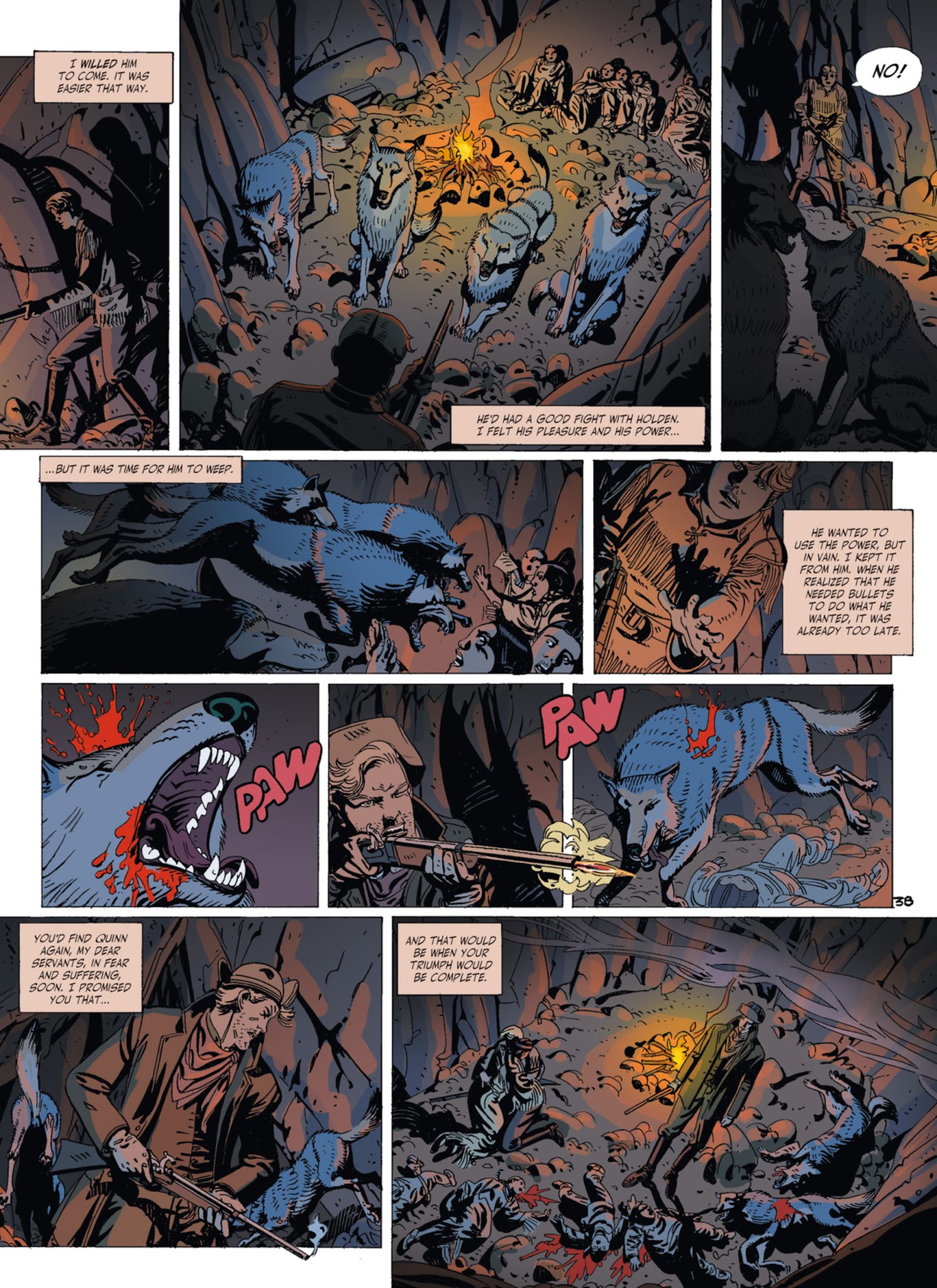 Read online Thousand Faces comic -  Issue #2 - 42