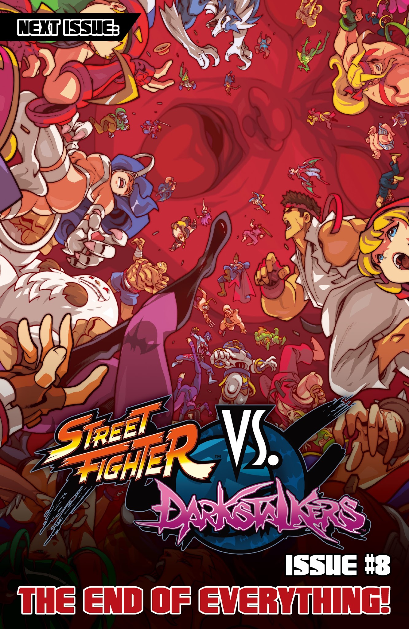 Read online Street Fighter VS Darkstalkers comic -  Issue #7 - 25