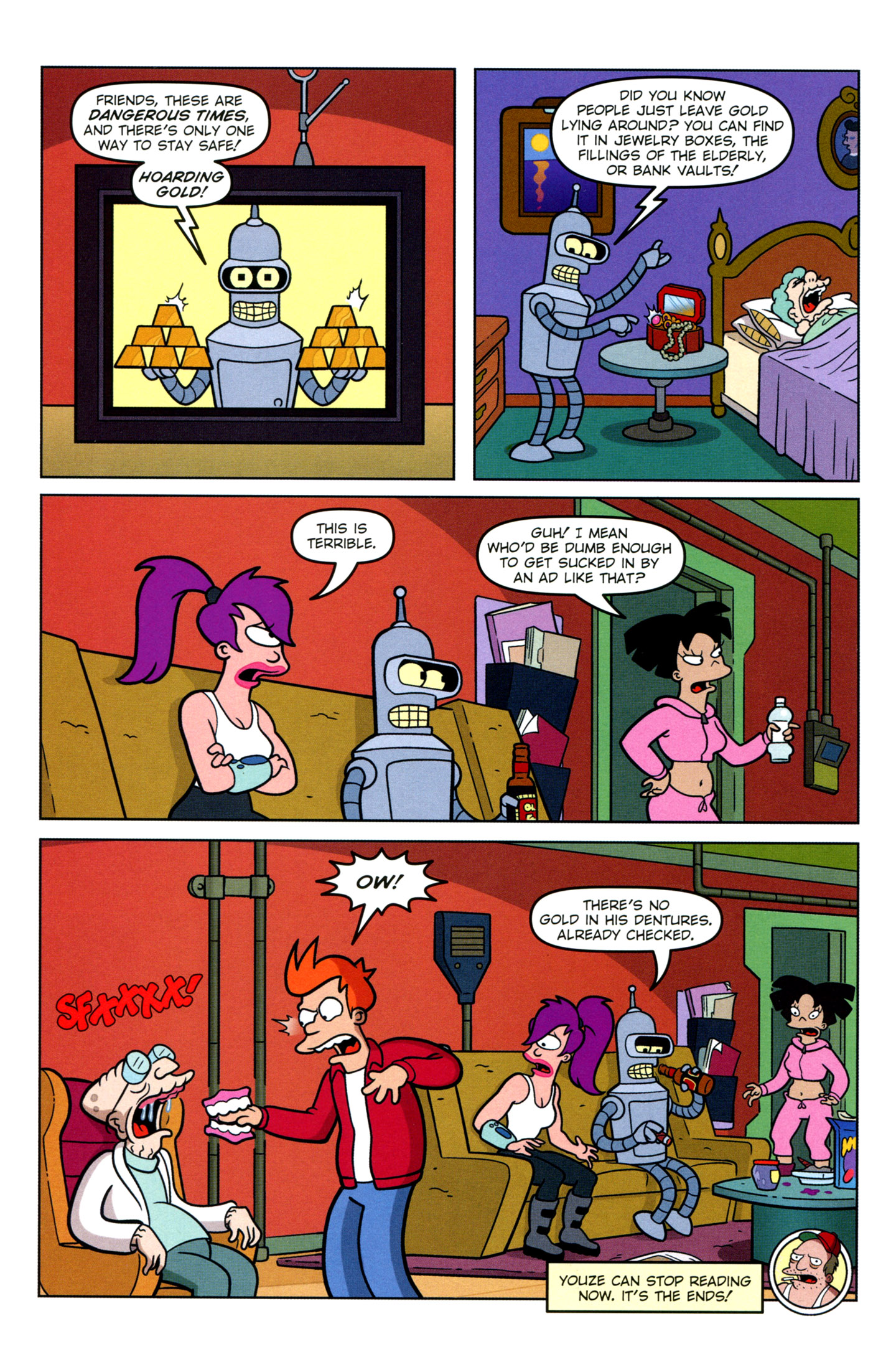 Read online Futurama Comics comic -  Issue #60 - 23