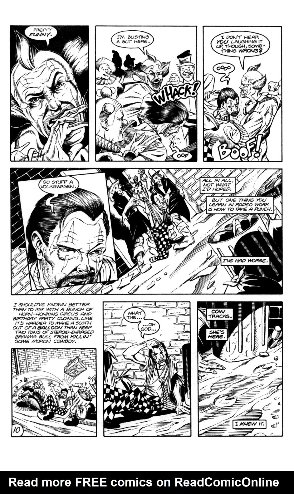 Read online Man-Eating Cow comic -  Issue #1 - 12