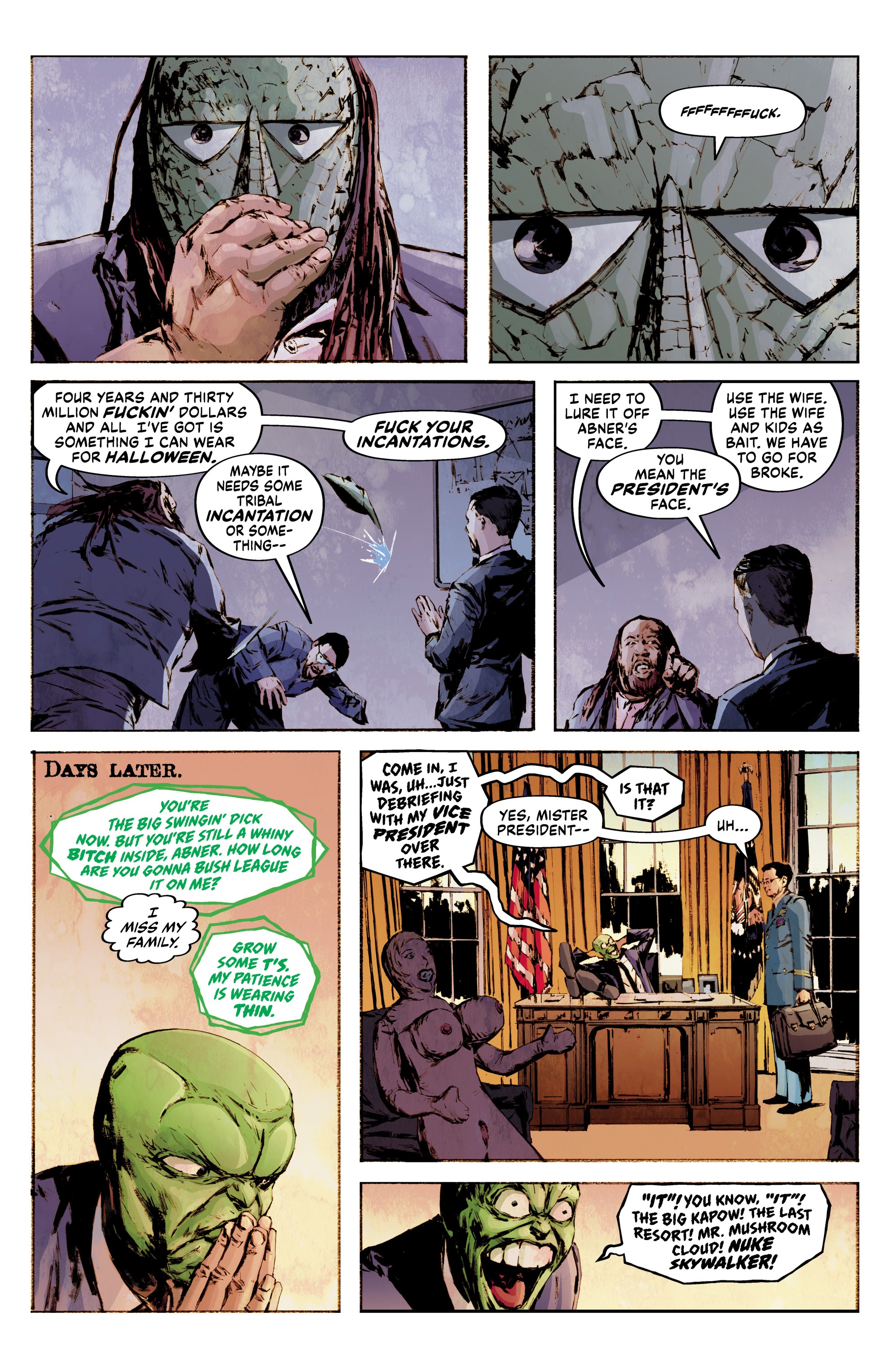 Read online The Mask: I Pledge Allegiance to the Mask comic -  Issue # _TPB - 83