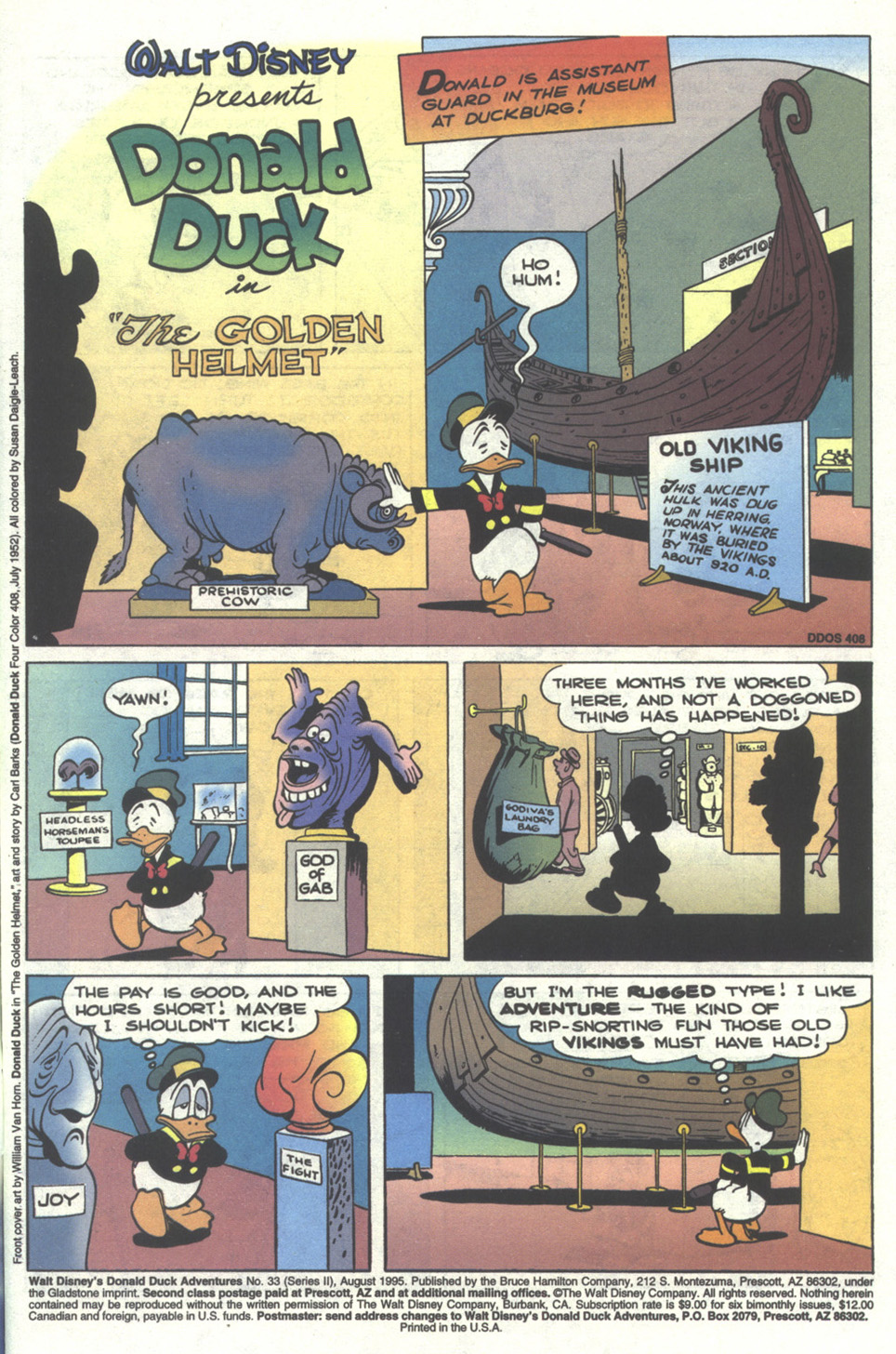 Read online Walt Disney's Donald Duck Adventures (1987) comic -  Issue #33 - 3