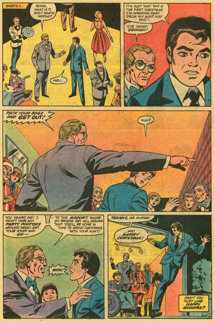 Read online Spider-Man: Christmas in Dallas (Dallas Times Herald Giveaway) comic -  Issue # Full - 31