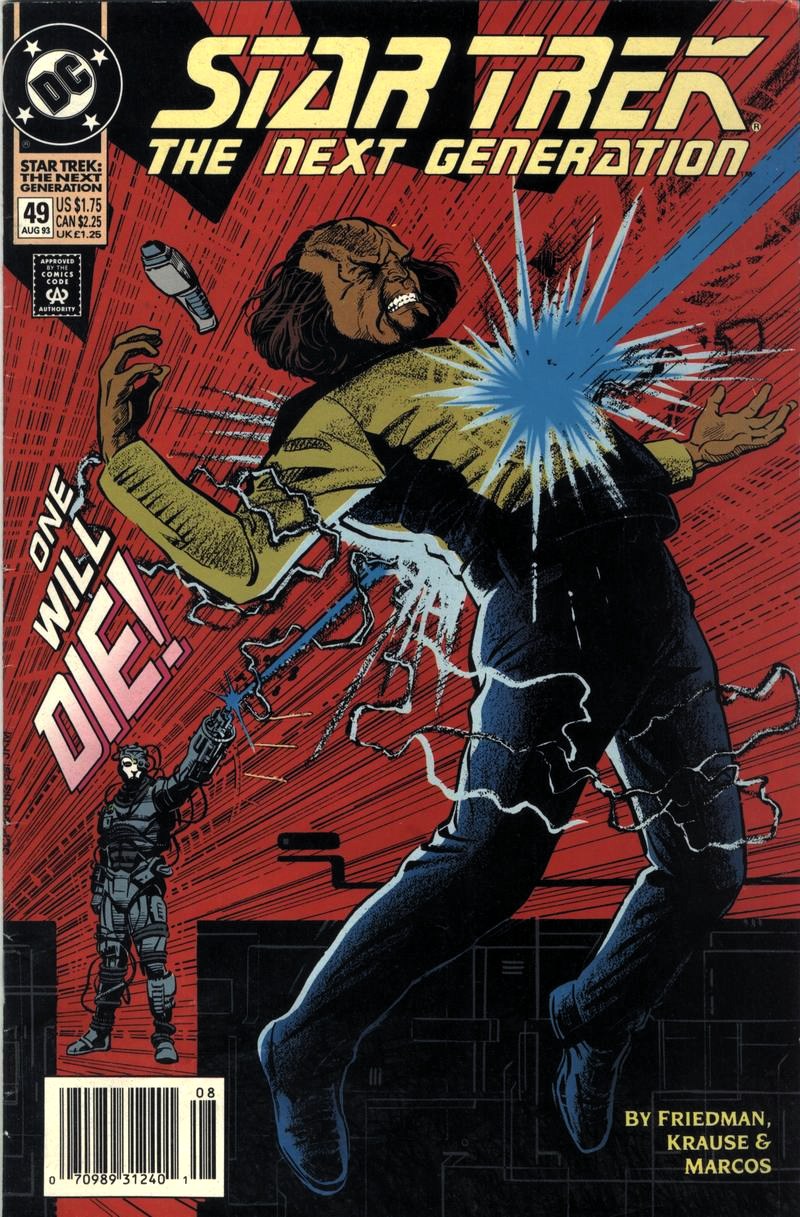 Read online Star Trek: The Next Generation (1989) comic -  Issue #49 - 1