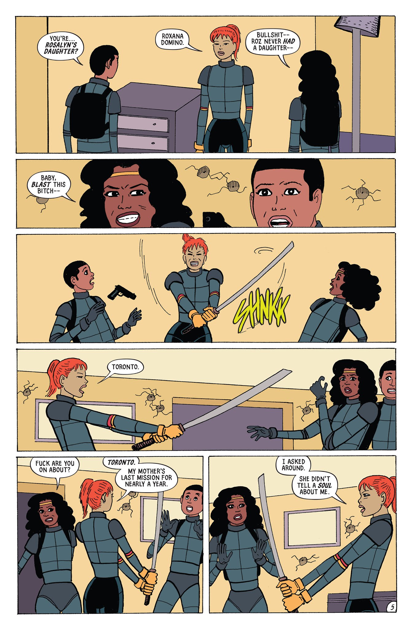 Read online Assassinistas comic -  Issue #5 - 7