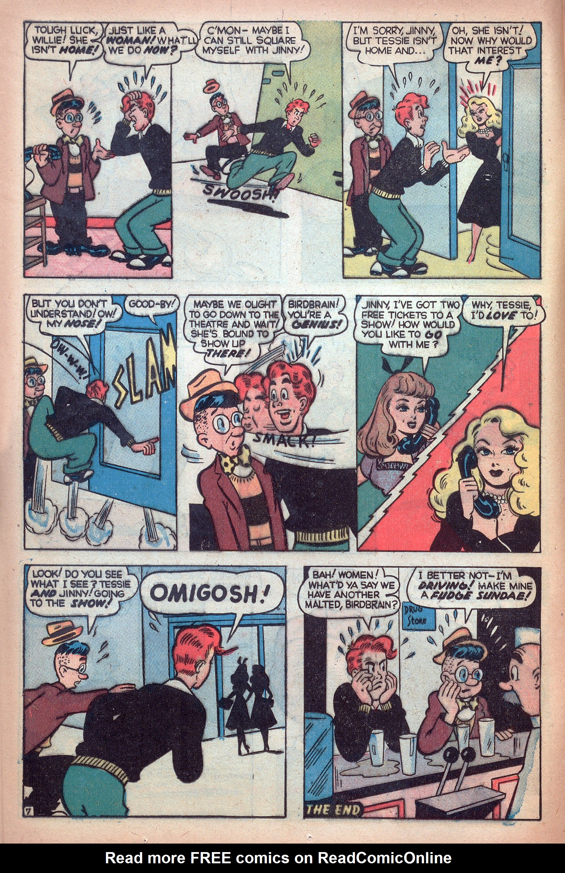 Read online Willie Comics (1946) comic -  Issue #14 - 16