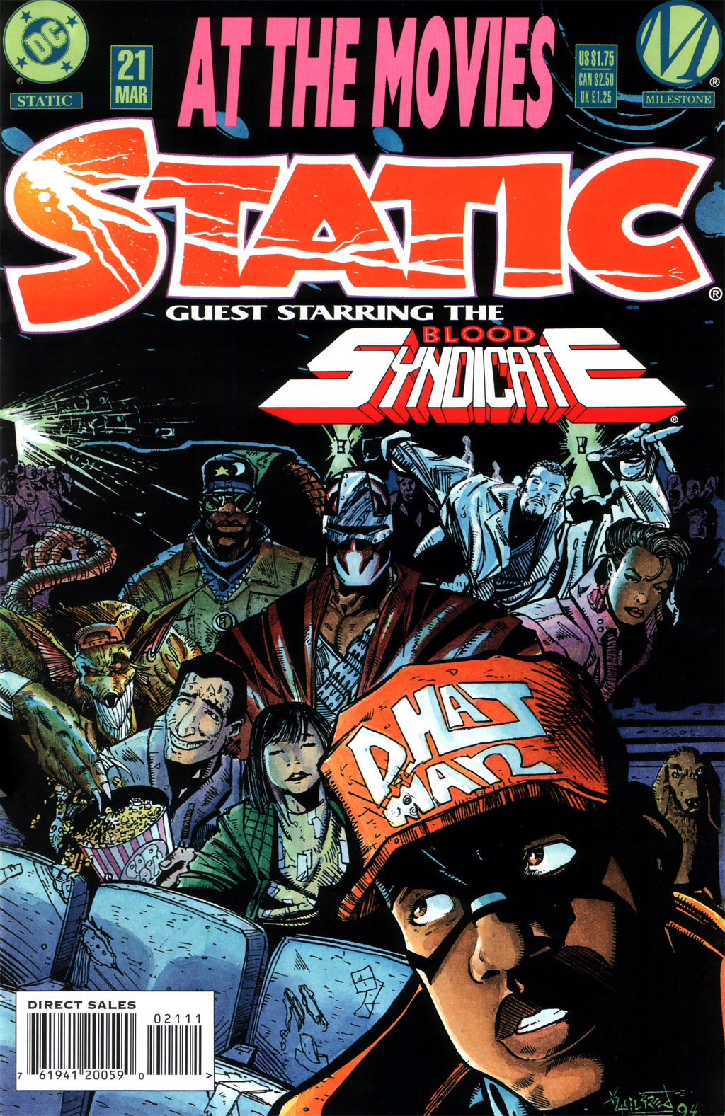 Read online Static comic -  Issue #21 - 1