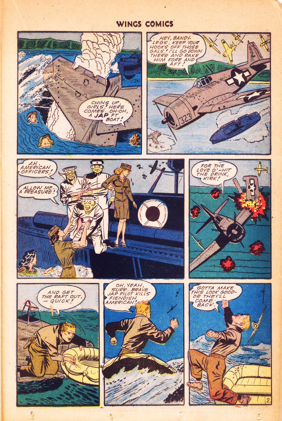 Read online Wings Comics comic -  Issue #55 - 31