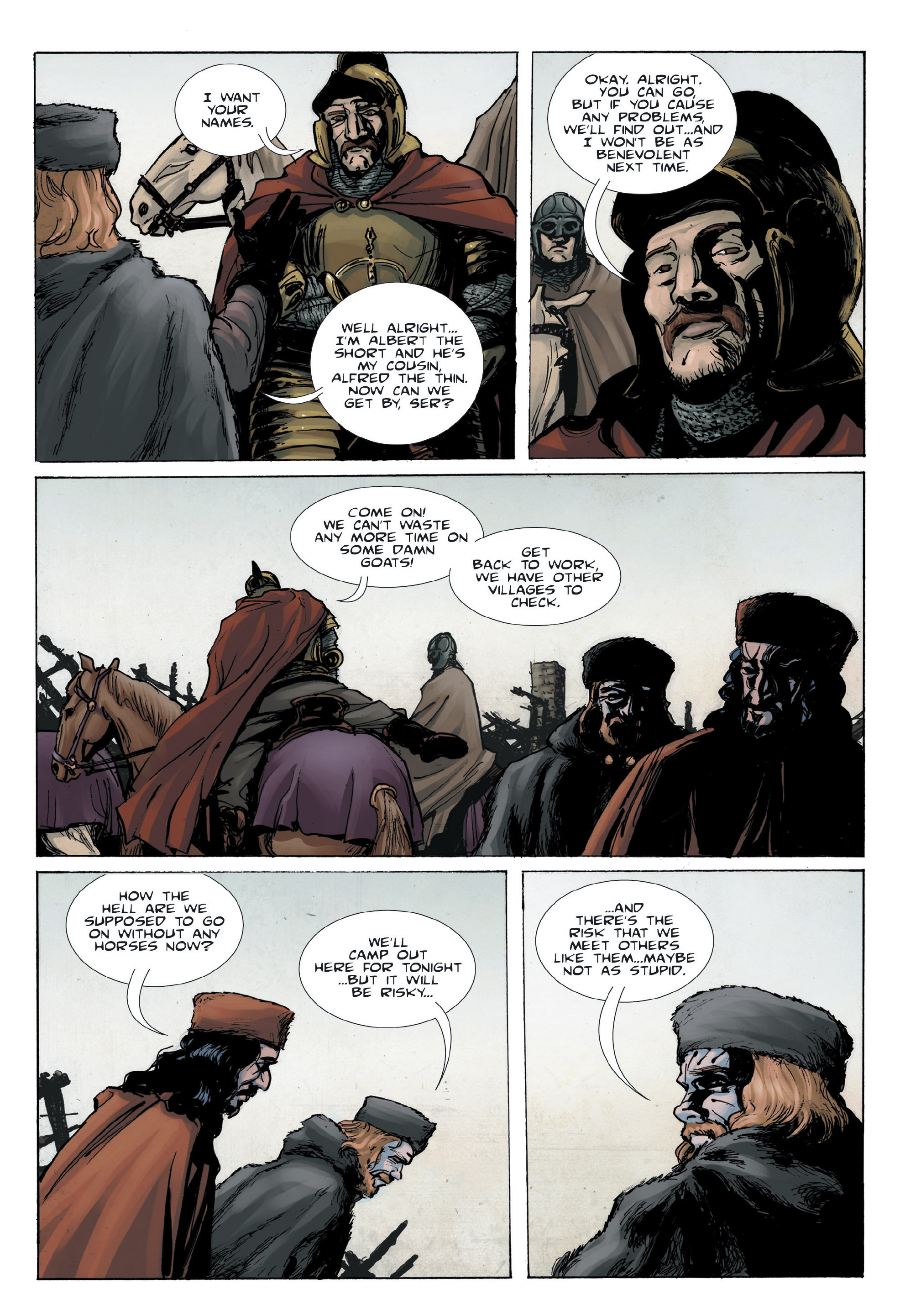 Read online Voivod: The True Story of Vlad the Impaler comic -  Issue # TPB - 65