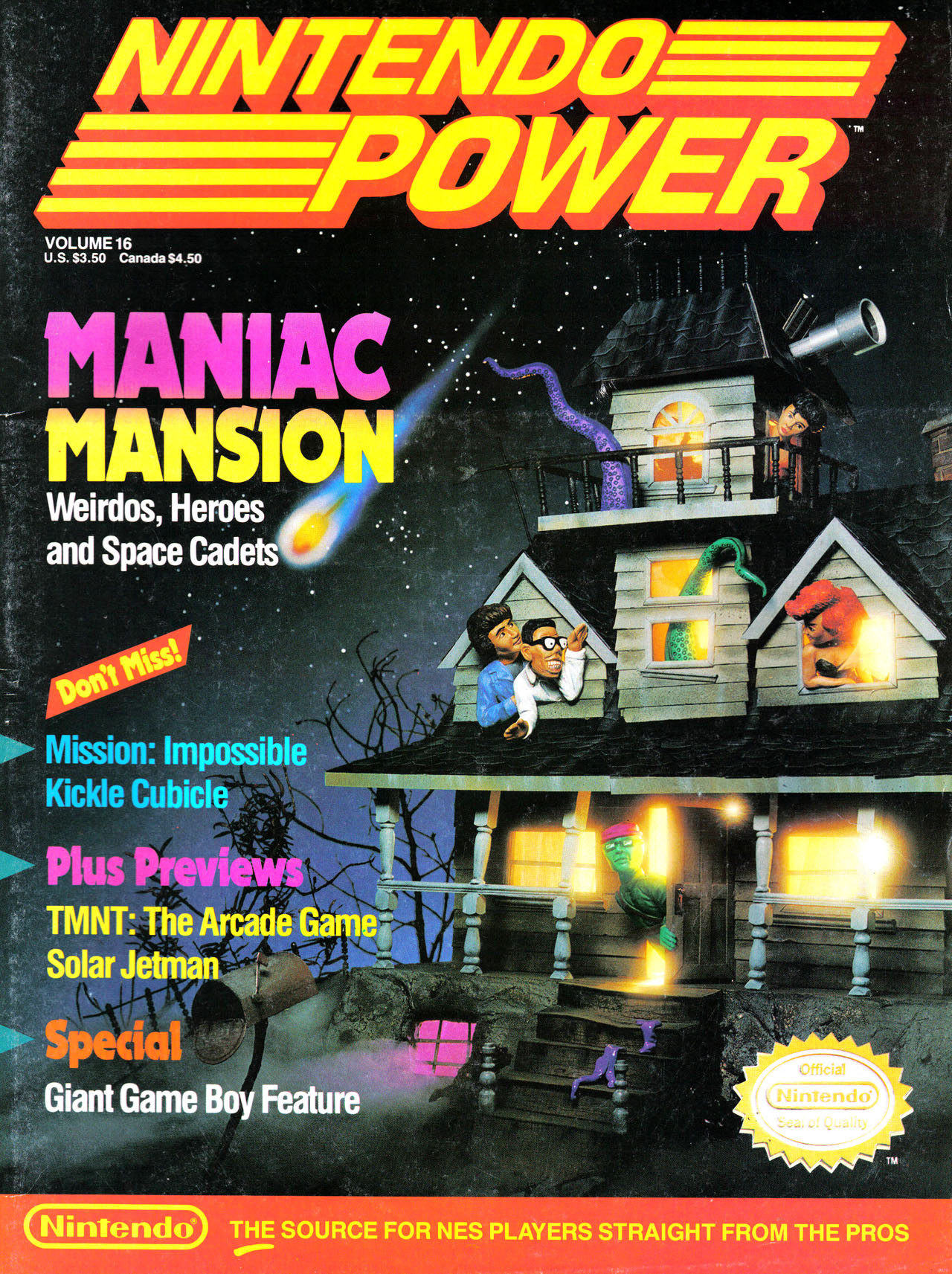 Read online Nintendo Power comic -  Issue #16 - 2