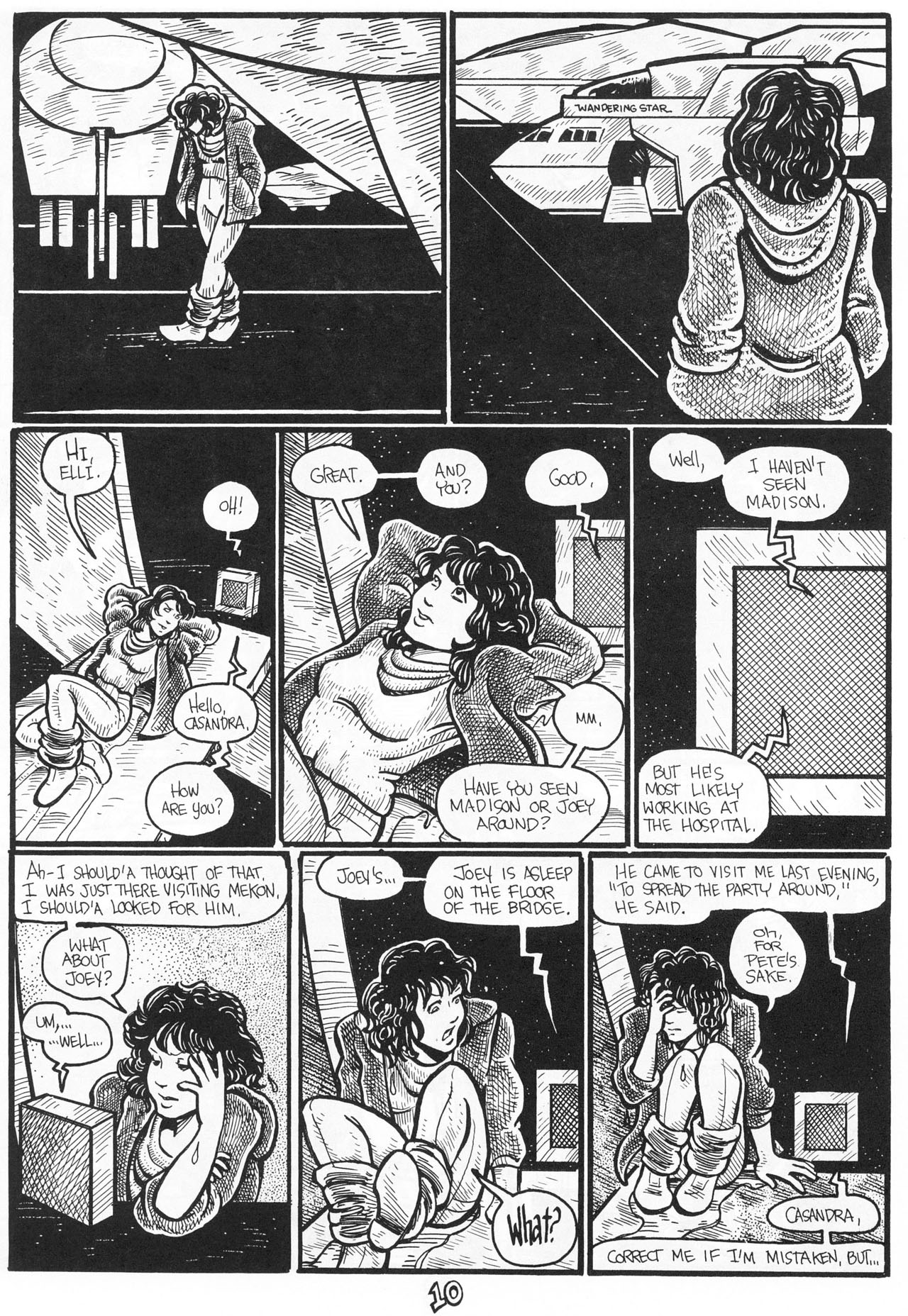 Read online Wandering Star comic -  Issue #16 - 12