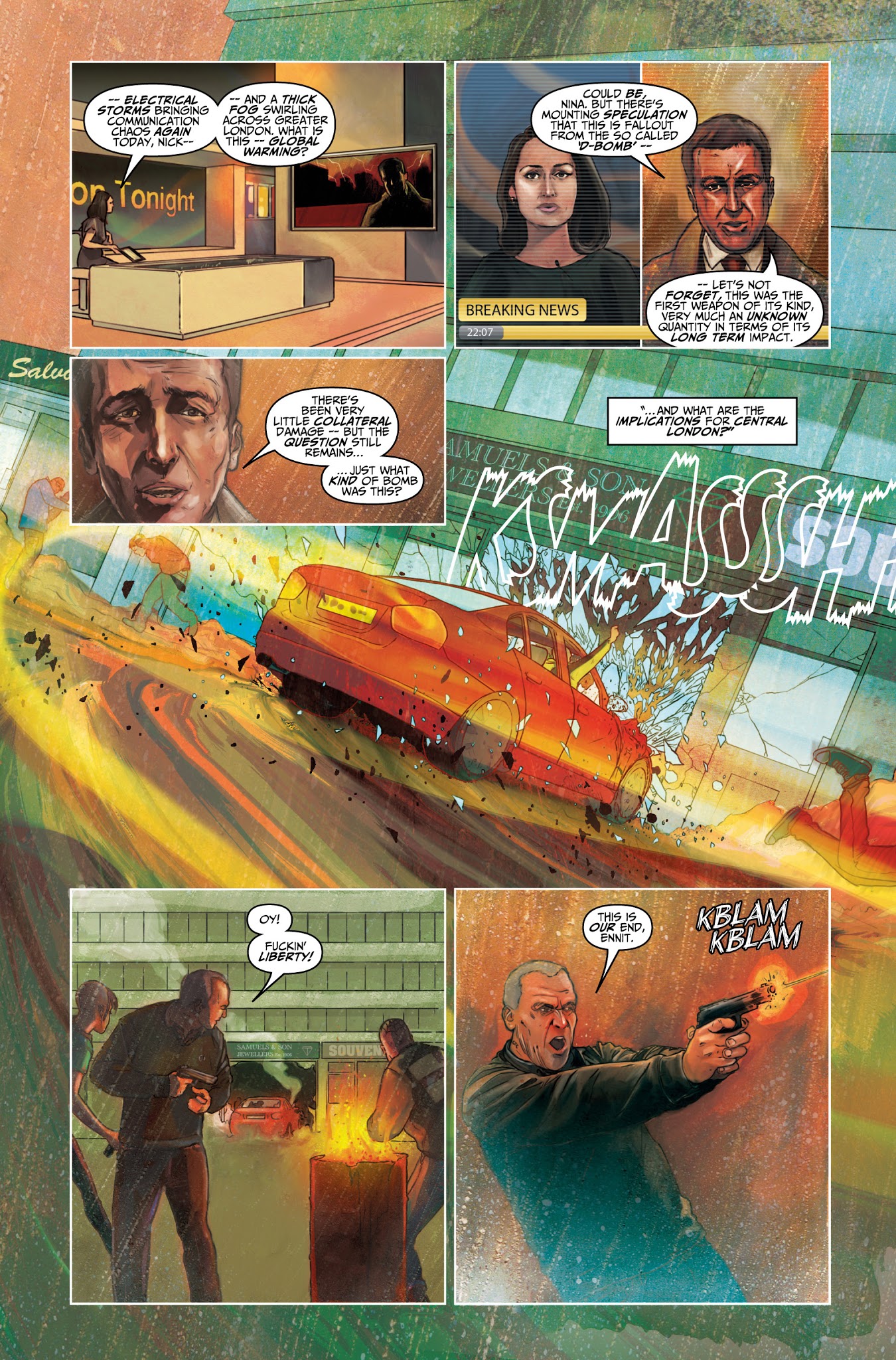 Read online Death Sentence London comic -  Issue #1 - 20