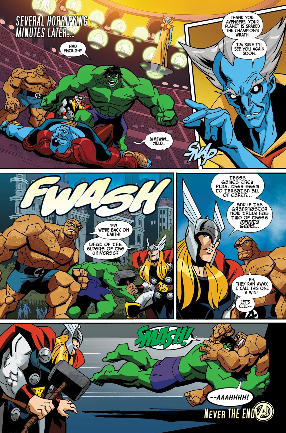 Read online Marvel Universe Avengers Earth's Mightiest Heroes comic -  Issue #4 - 12