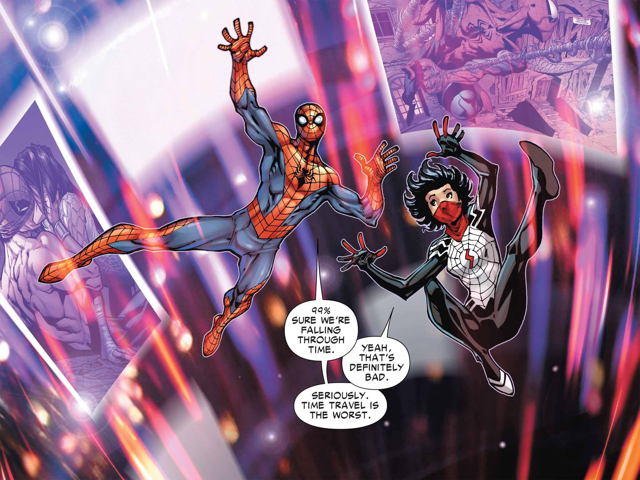 Read online The Amazing Spider-Man & Silk: The Spider(fly) Effect (Infinite Comics) comic -  Issue #1 - 40