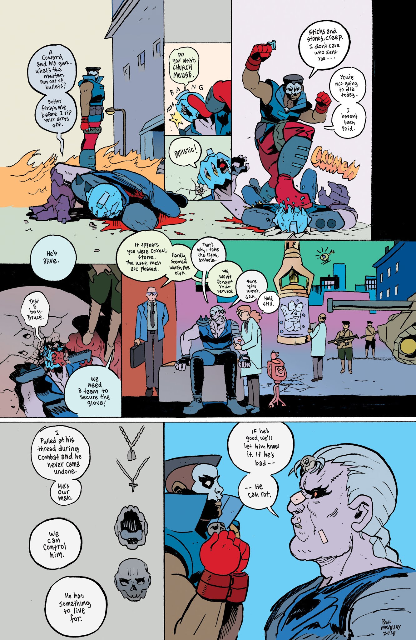 Read online Bloodstrike (2018) comic -  Issue #24 - 27