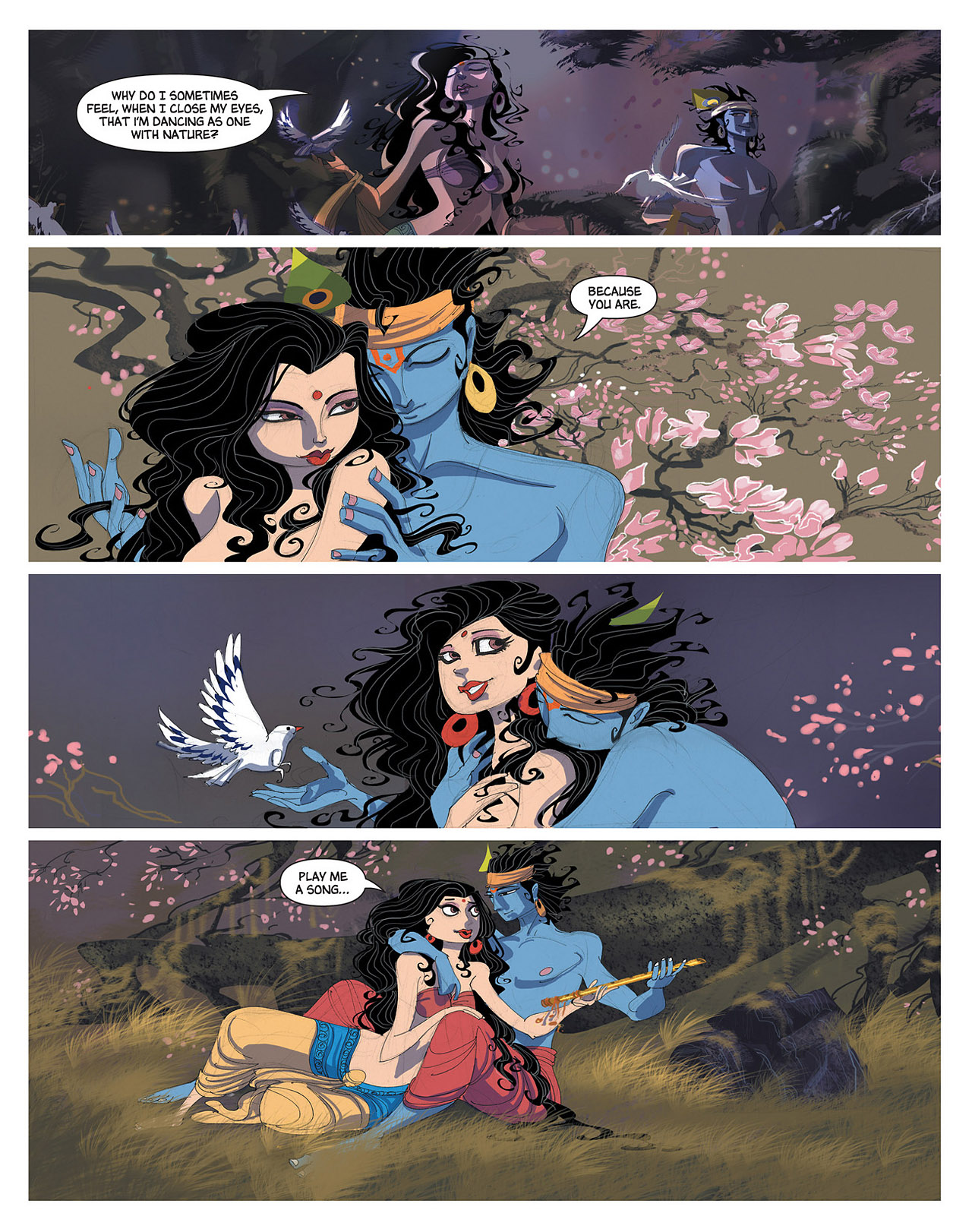 Read online Krishna: A Journey Within comic -  Issue # TPB (Part 1) - 87