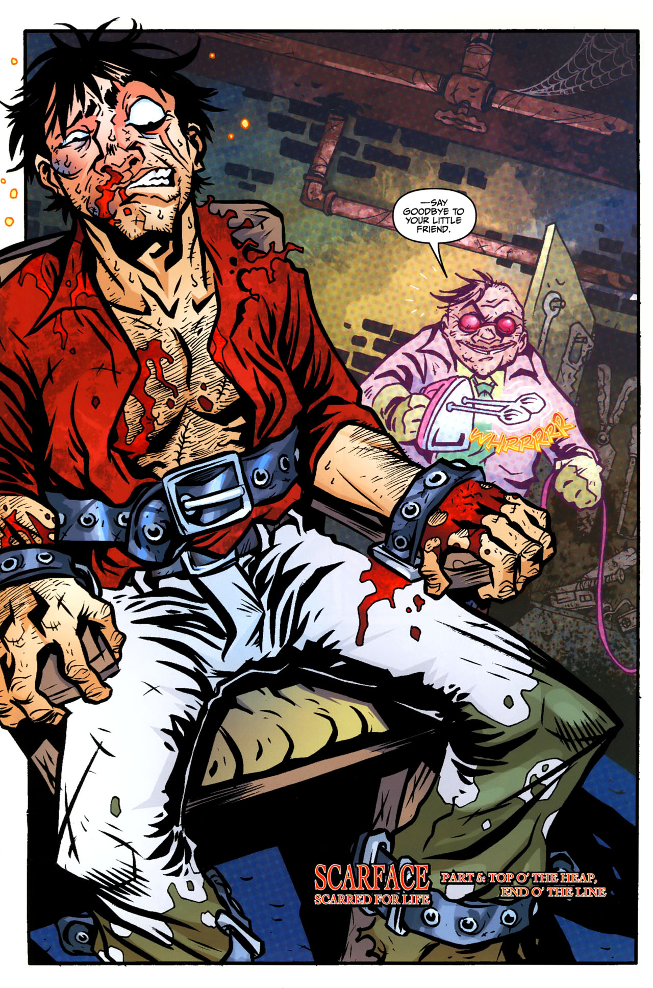 Read online Scarface: Scarred for Life comic -  Issue #5 - 9