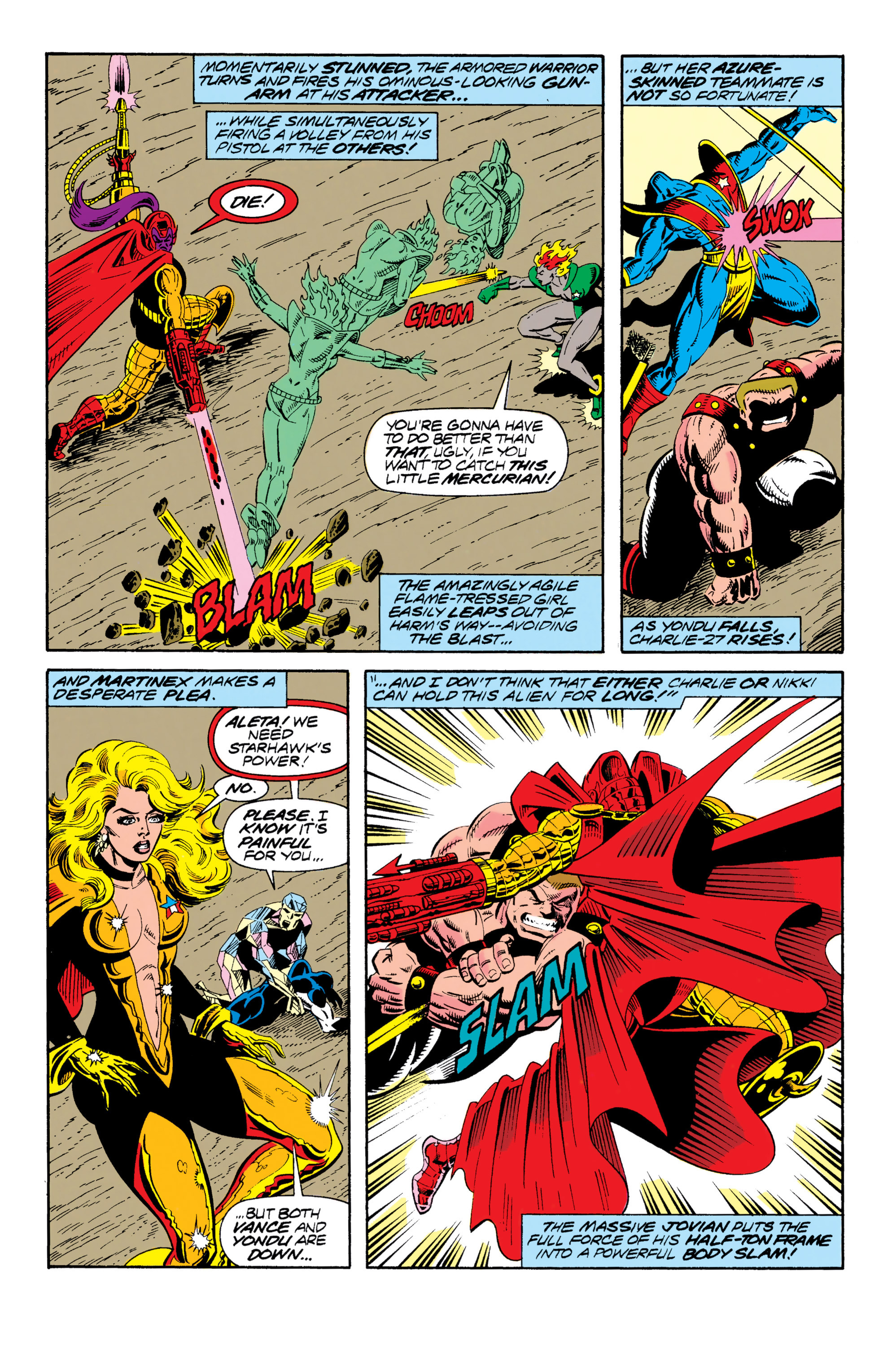 Read online Guardians of the Galaxy (1990) comic -  Issue # _TPB Guardians of the Galaxy by Jim Valentino 1 (Part 1) - 18