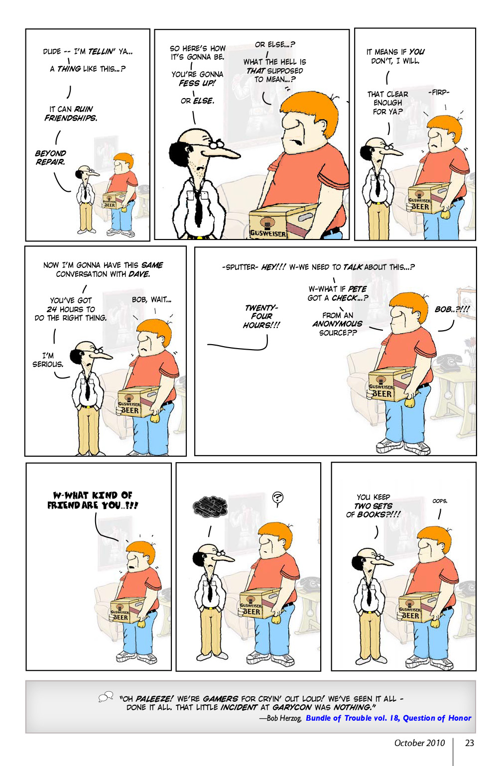 Read online Knights of the Dinner Table comic -  Issue #168 - 25