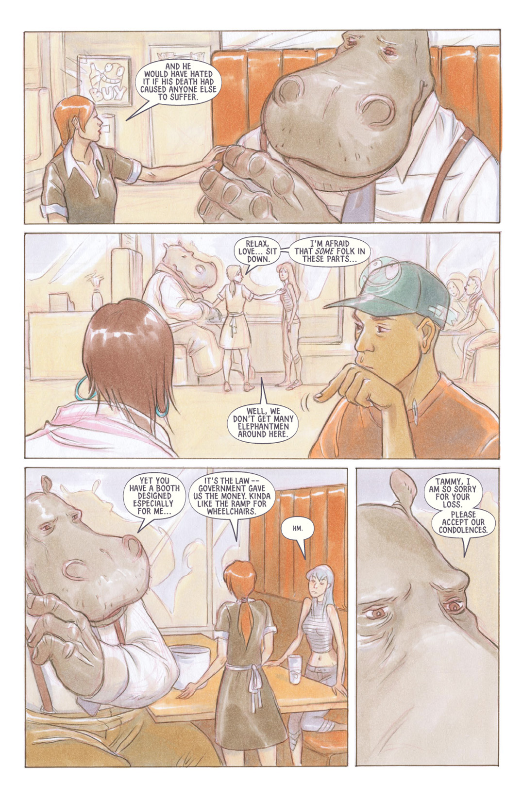 Read online Elephantmen comic -  Issue #20 - 22