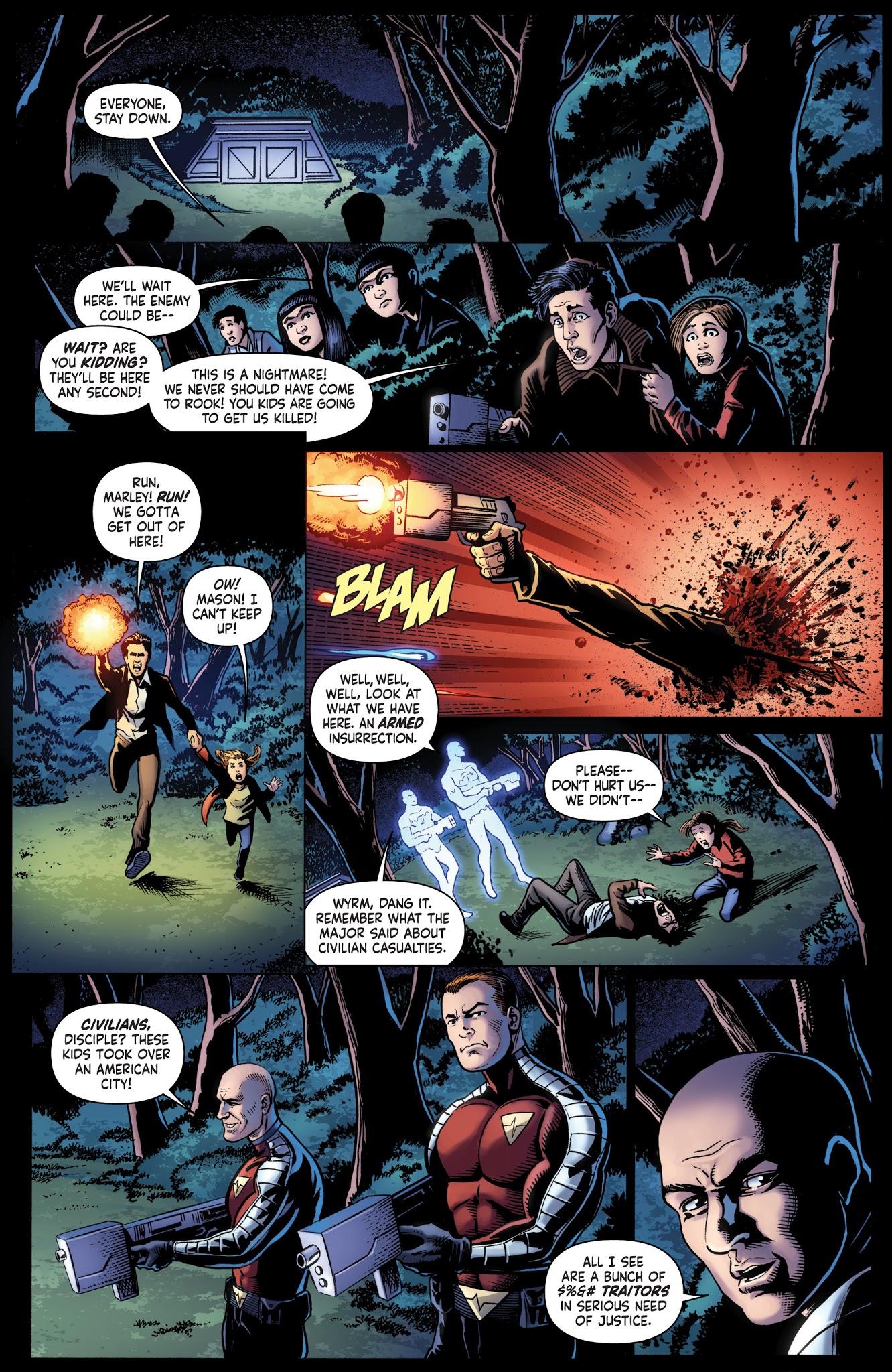 Read online Harbinger Renegade comic -  Issue #5 - 16