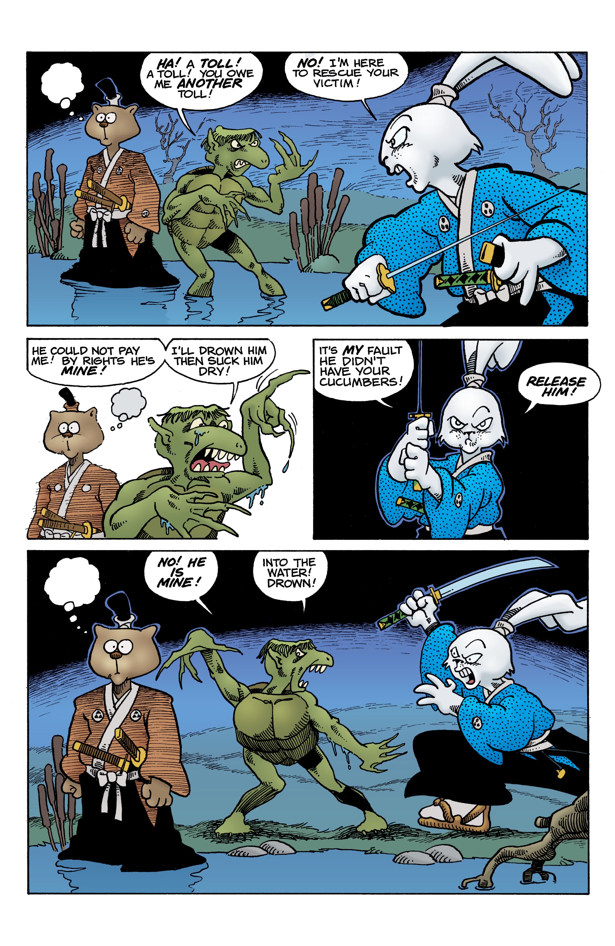 Read online Usagi Yojimbo Color Classics comic -  Issue #5 - 18