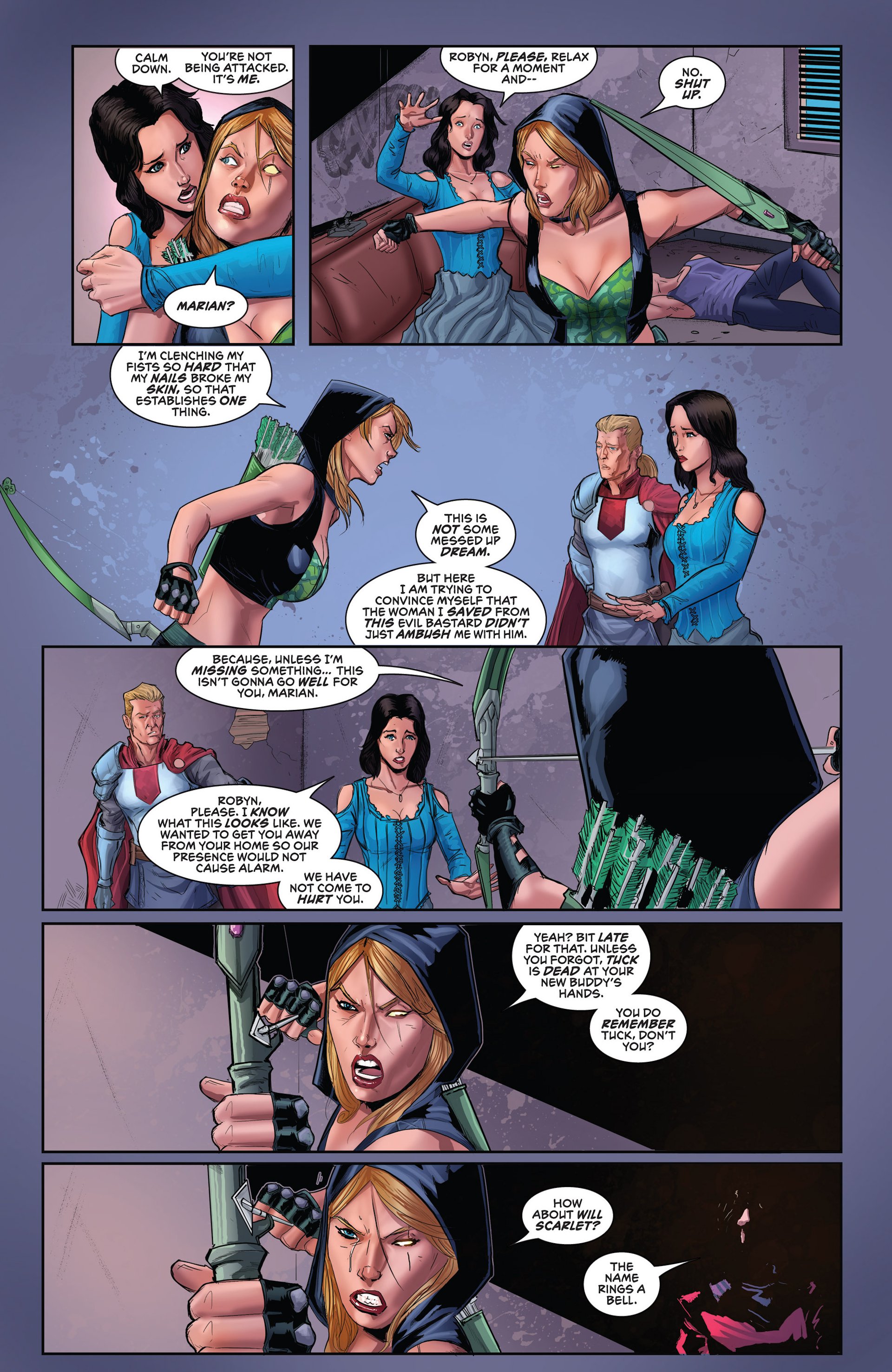 Read online Grimm Fairy Tales presents Robyn Hood: Legend comic -  Issue #1 - 13