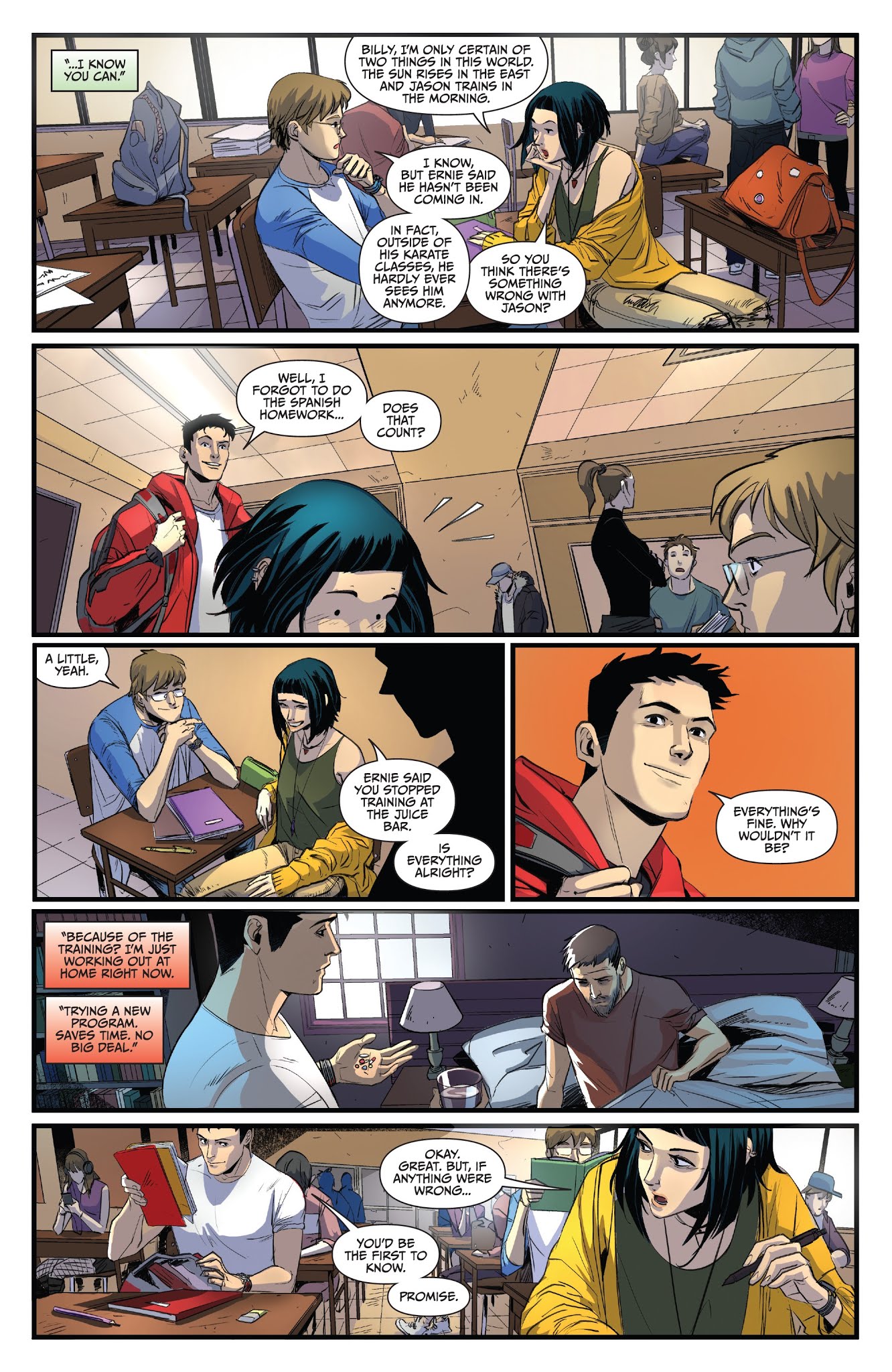 Read online Saban's Go Go Power Rangers comic -  Issue #13 - 12