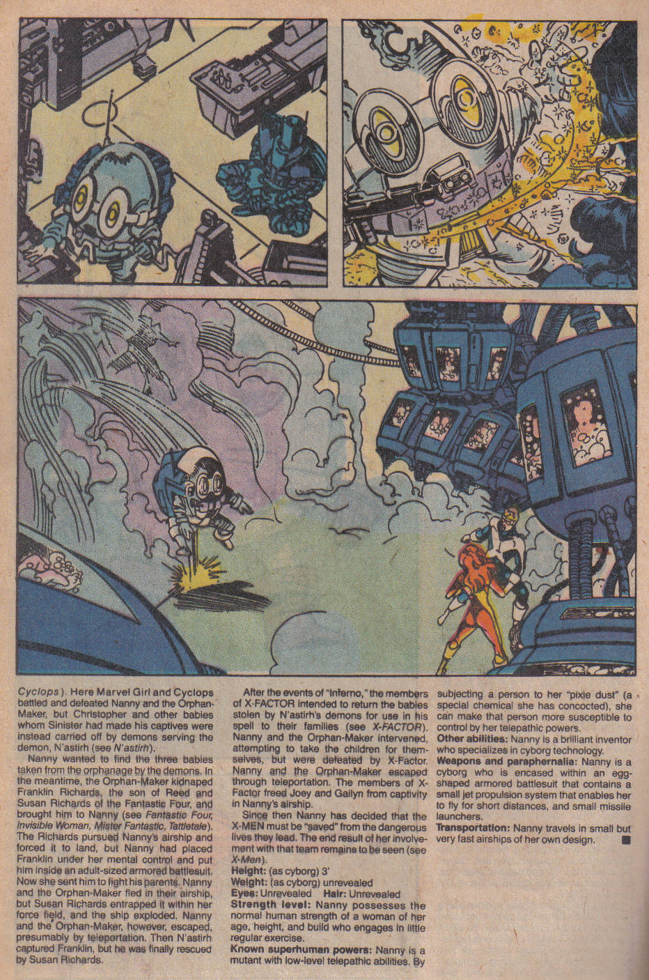 Read online The Official Handbook of the Marvel Universe: Update '89 comic -  Issue #5 - 25