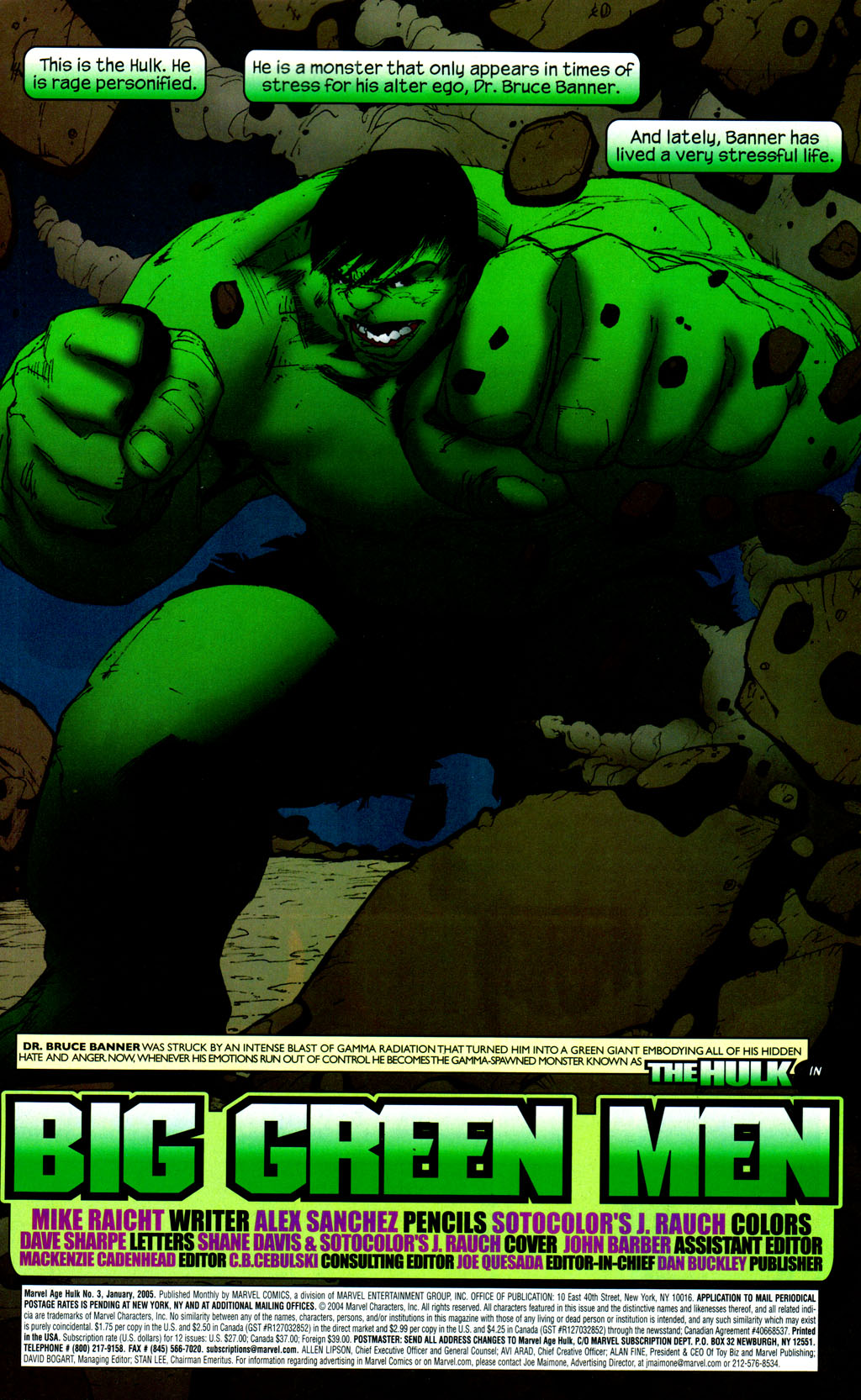 Read online Marvel Age Hulk comic -  Issue #3 - 2