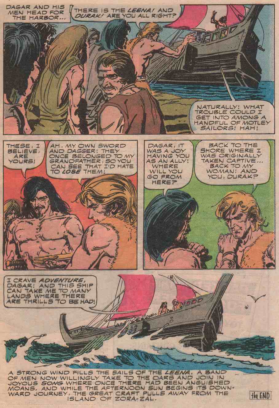 Read online Dagar the Invincible comic -  Issue #7 - 33