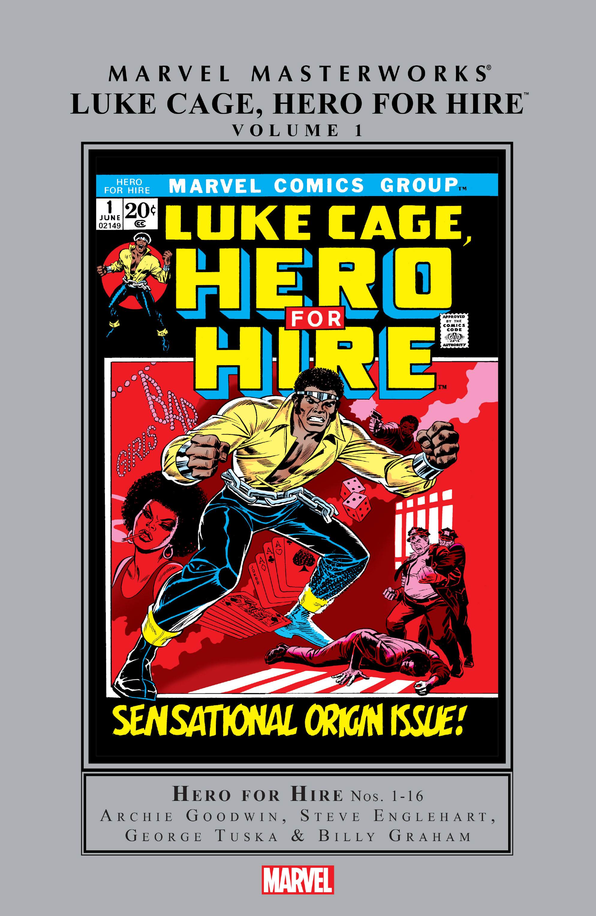 Read online Marvel Masterworks: Luke Cage, Hero For Hire comic -  Issue # TPB (Part 1) - 1