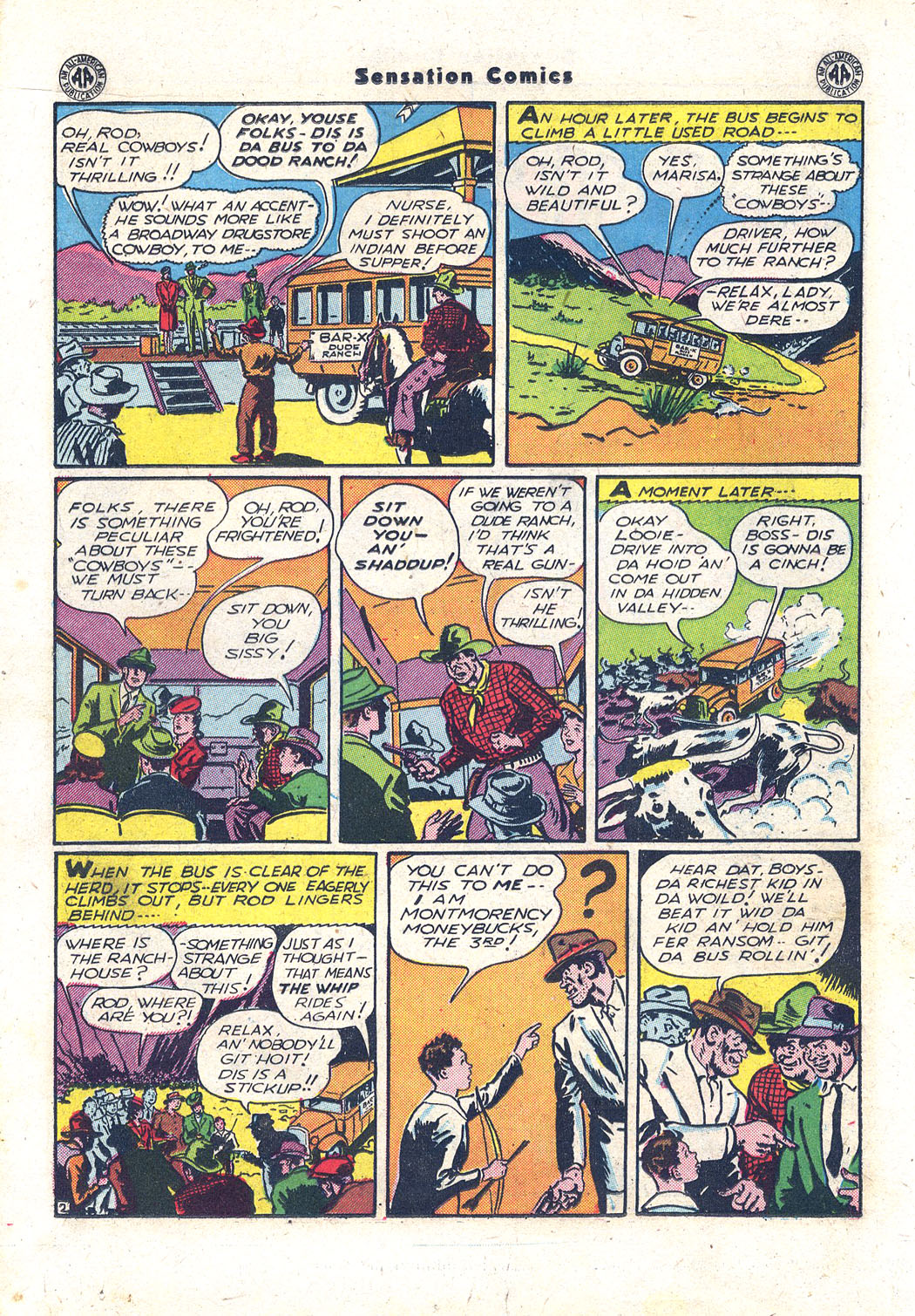 Read online Sensation (Mystery) Comics comic -  Issue #43 - 25